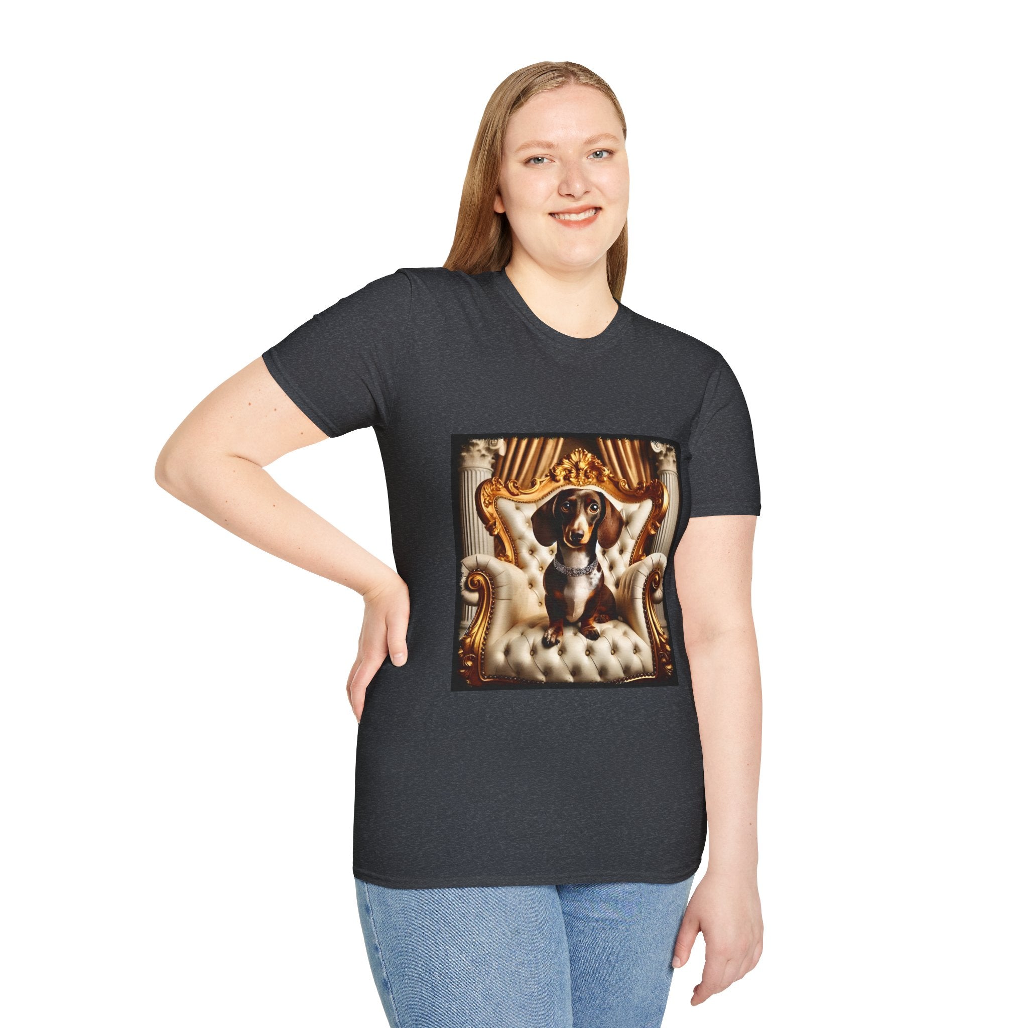 Dachshund Gold Drip | Unisex Dog T-Shirt