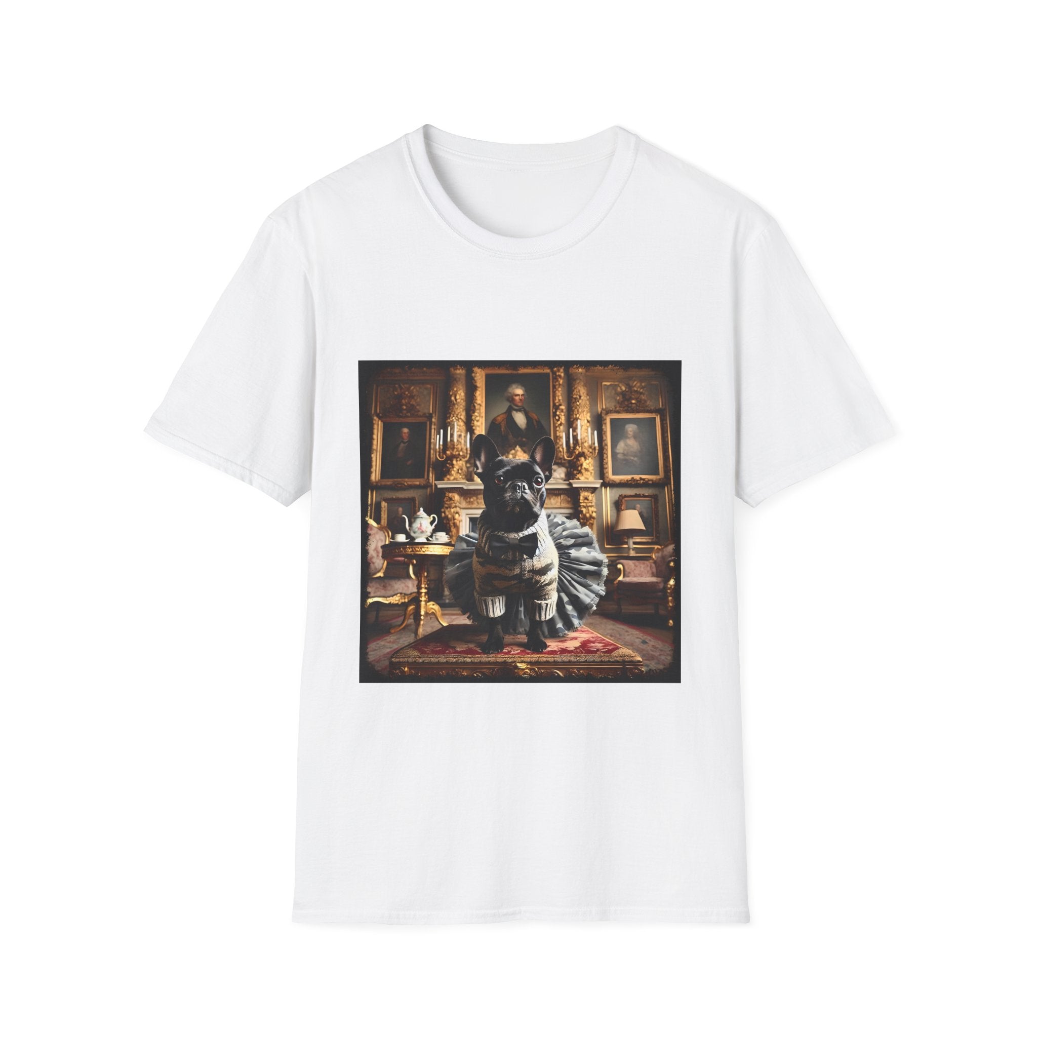French Bulldog Black Camo Chic | Unisex Dog T-Shirt