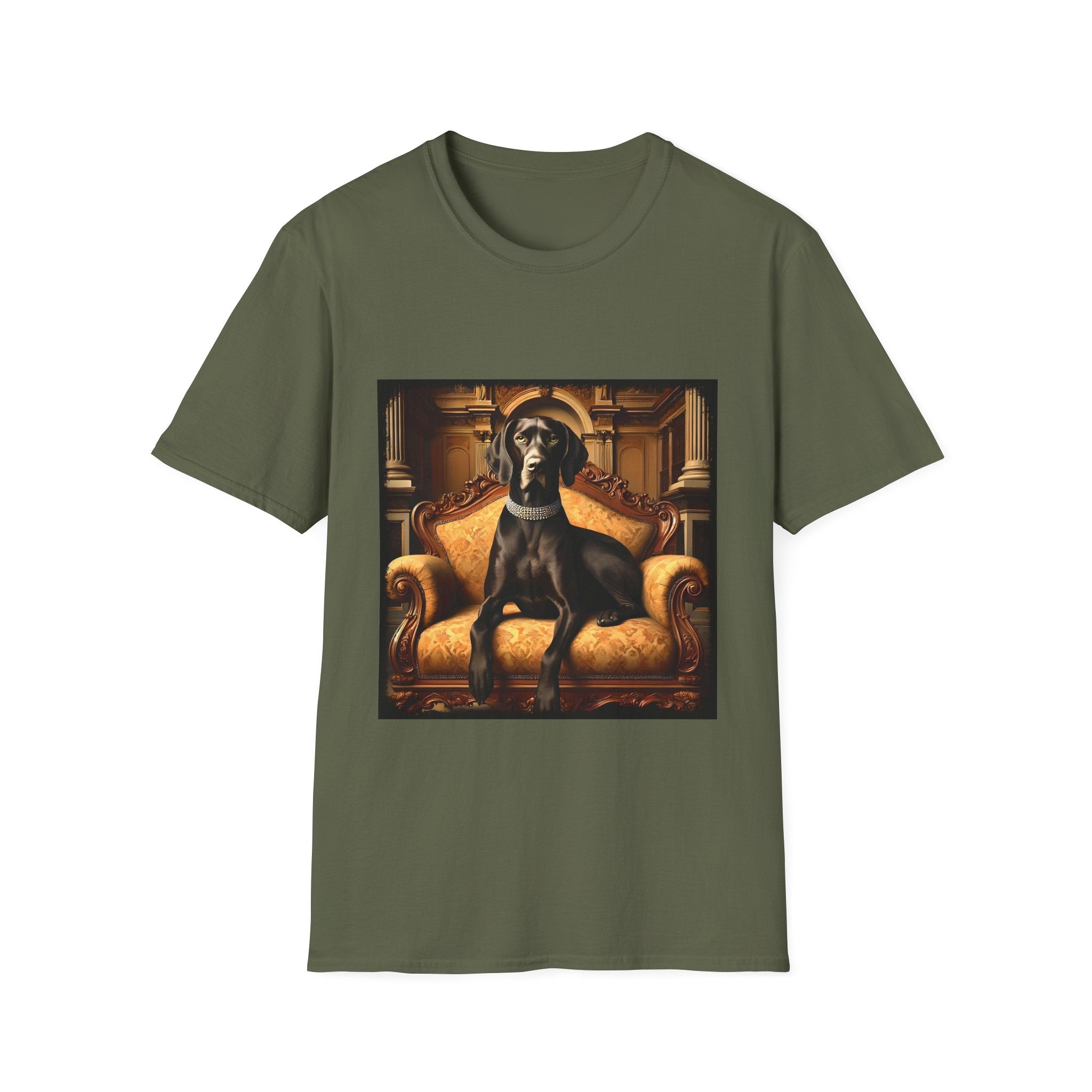 German Shorthaired Pointer Poised Princess | Unisex Dog T-Shirt