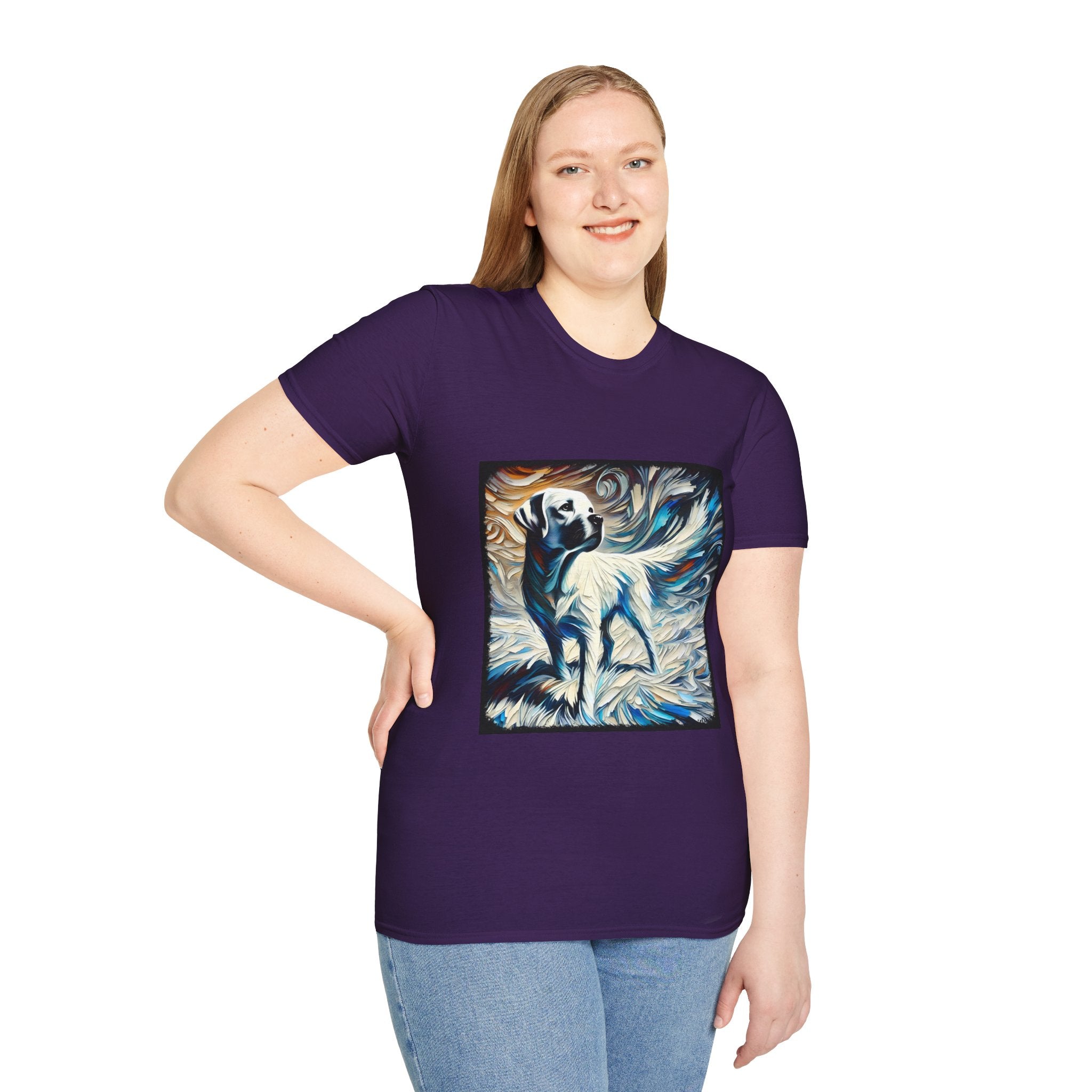 Labrador Retriever Snow Swirl | Unisex Dog T-Shirt