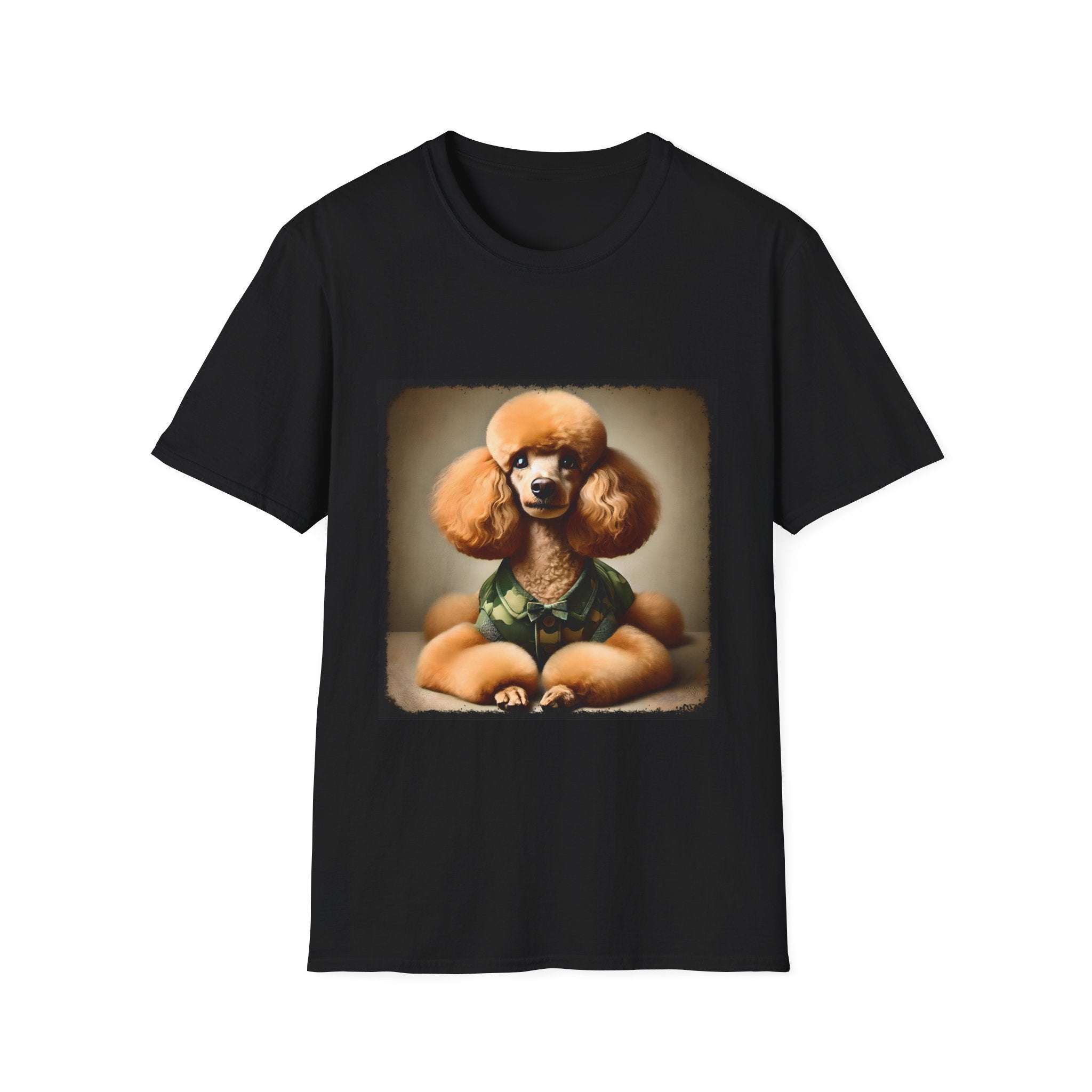 Poodle Camo Chic  | Unisex Dog T-Shirt