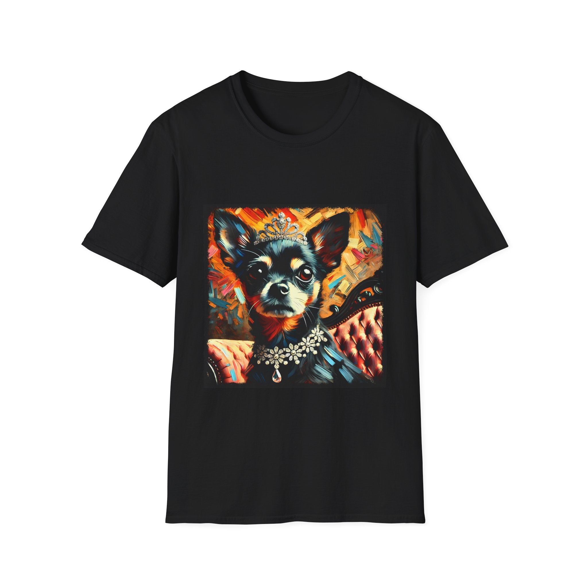 Chihuahua Poised Princess Classic | Unisex Dog T-Shirt