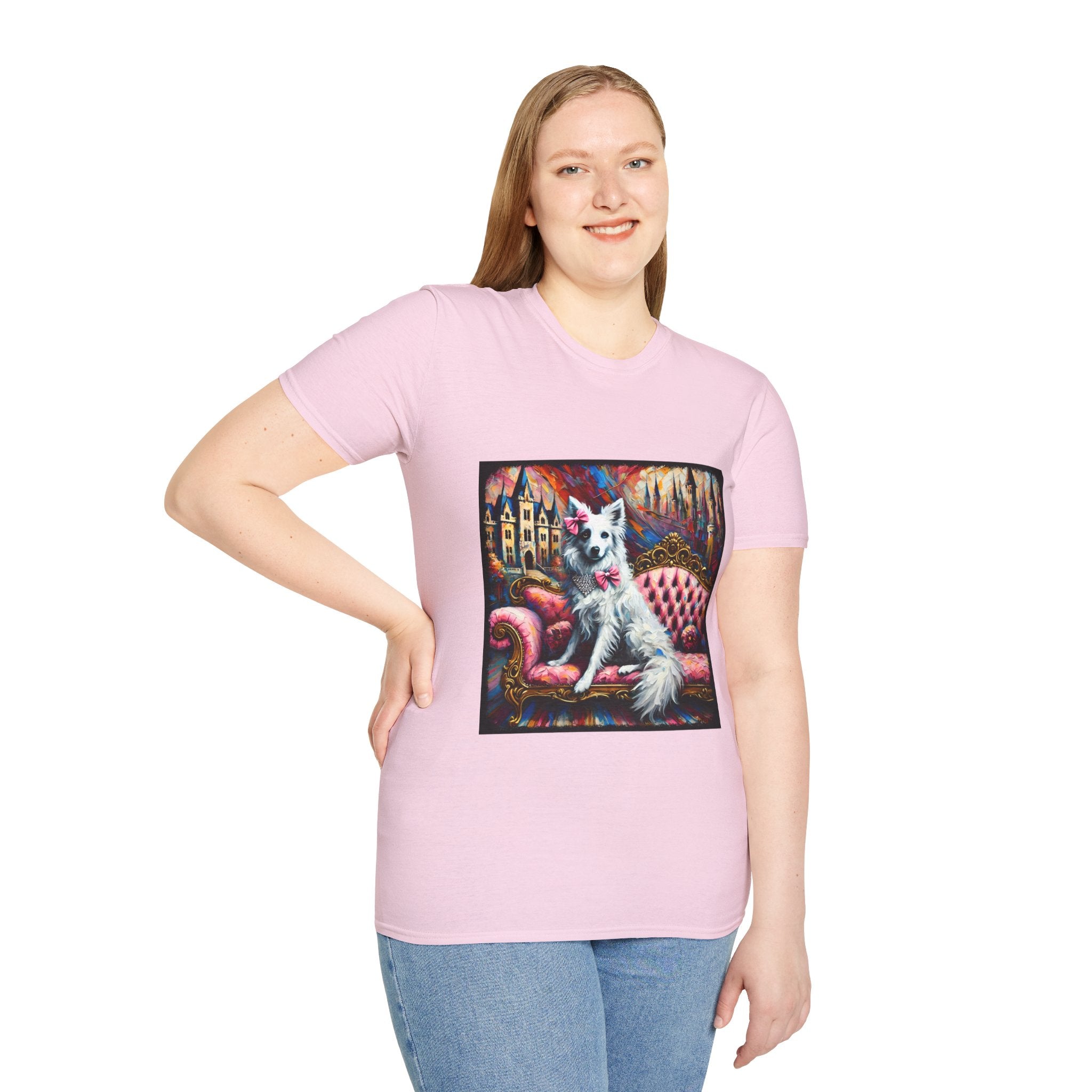 Border Collie Pink Princess Classic | Unisex Dog T-Shirt