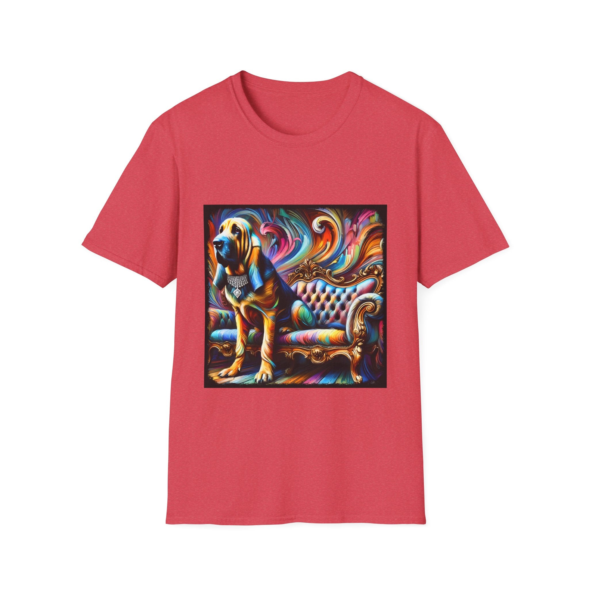 Bloodhound Vivid Swirl | Unisex Dog T-Shirt