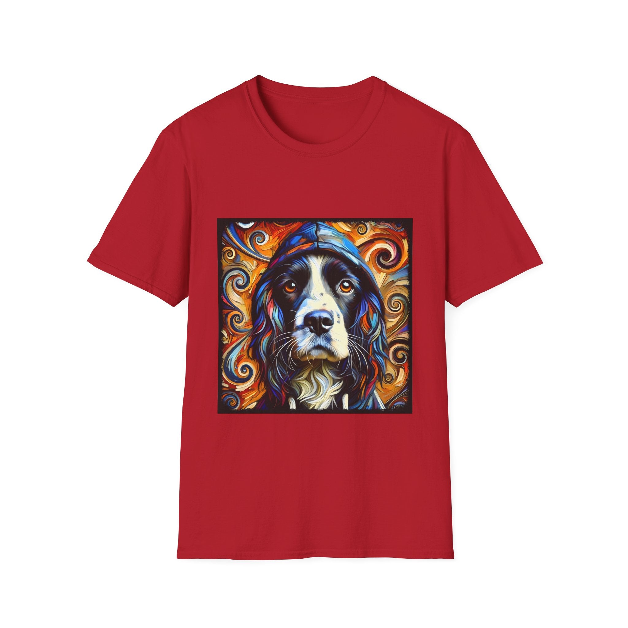 English Springer Spaniel Relaxed Swirl | Unisex Dog T-Shirt