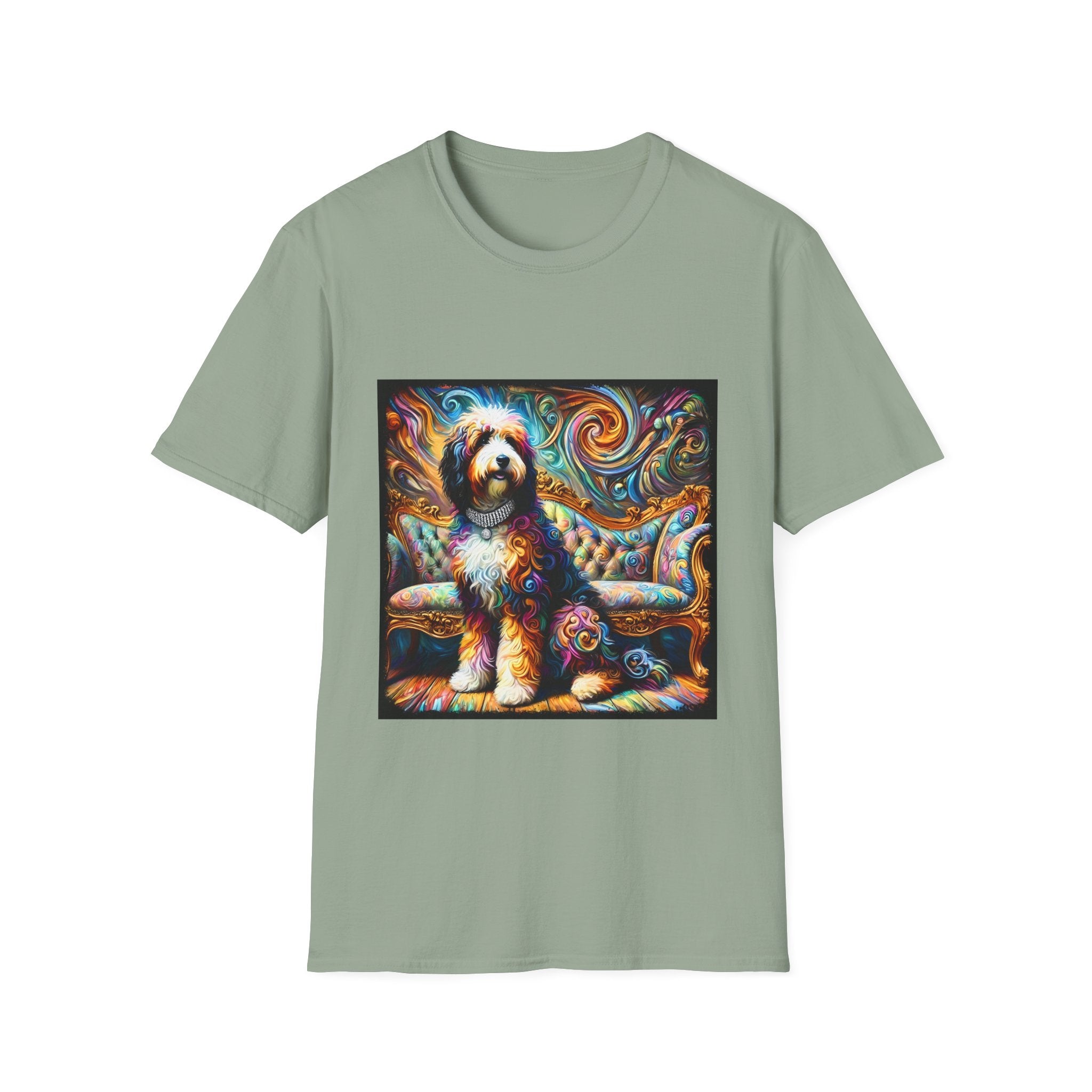 Bernedoodle Vivid Swirl | Unisex Dog T-Shirt