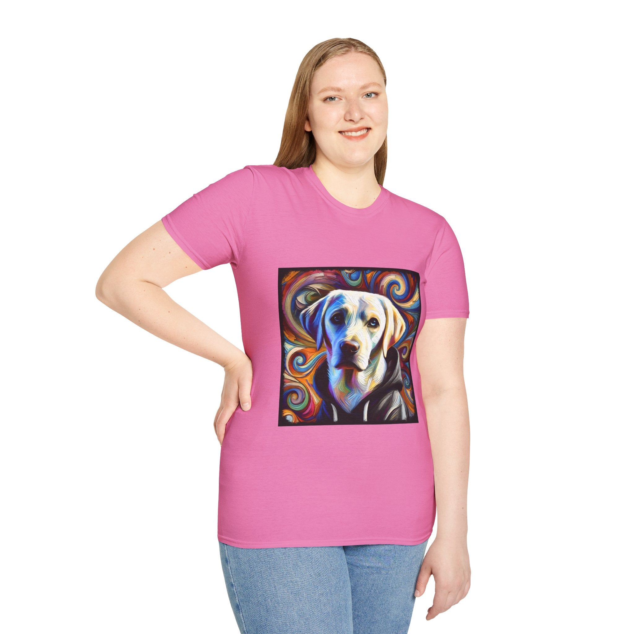 Labrador Retriever Relaxed Swirl | Unisex Dog T-Shirt