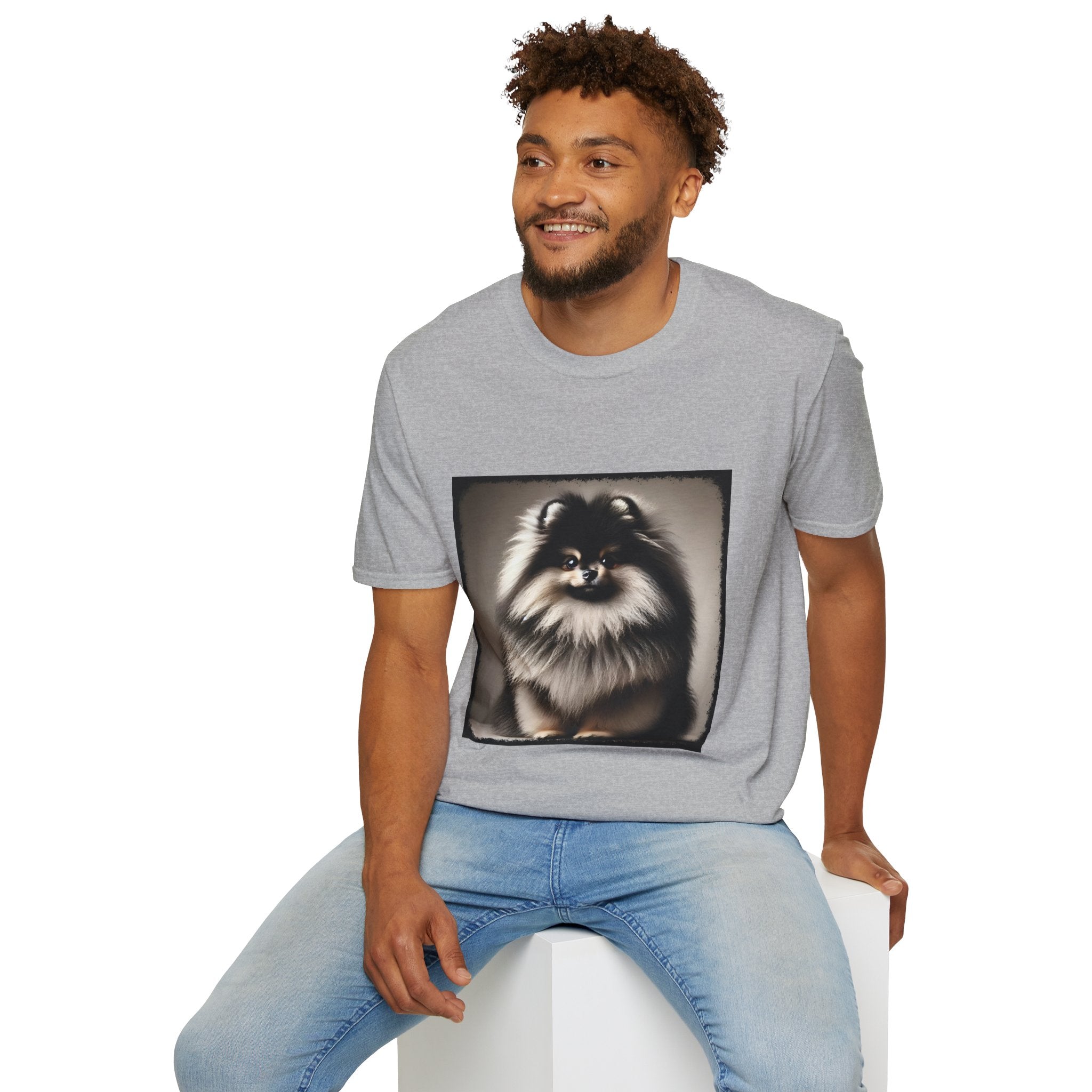 Pomeranian Lil Bean | Unisex Dog T-Shirt