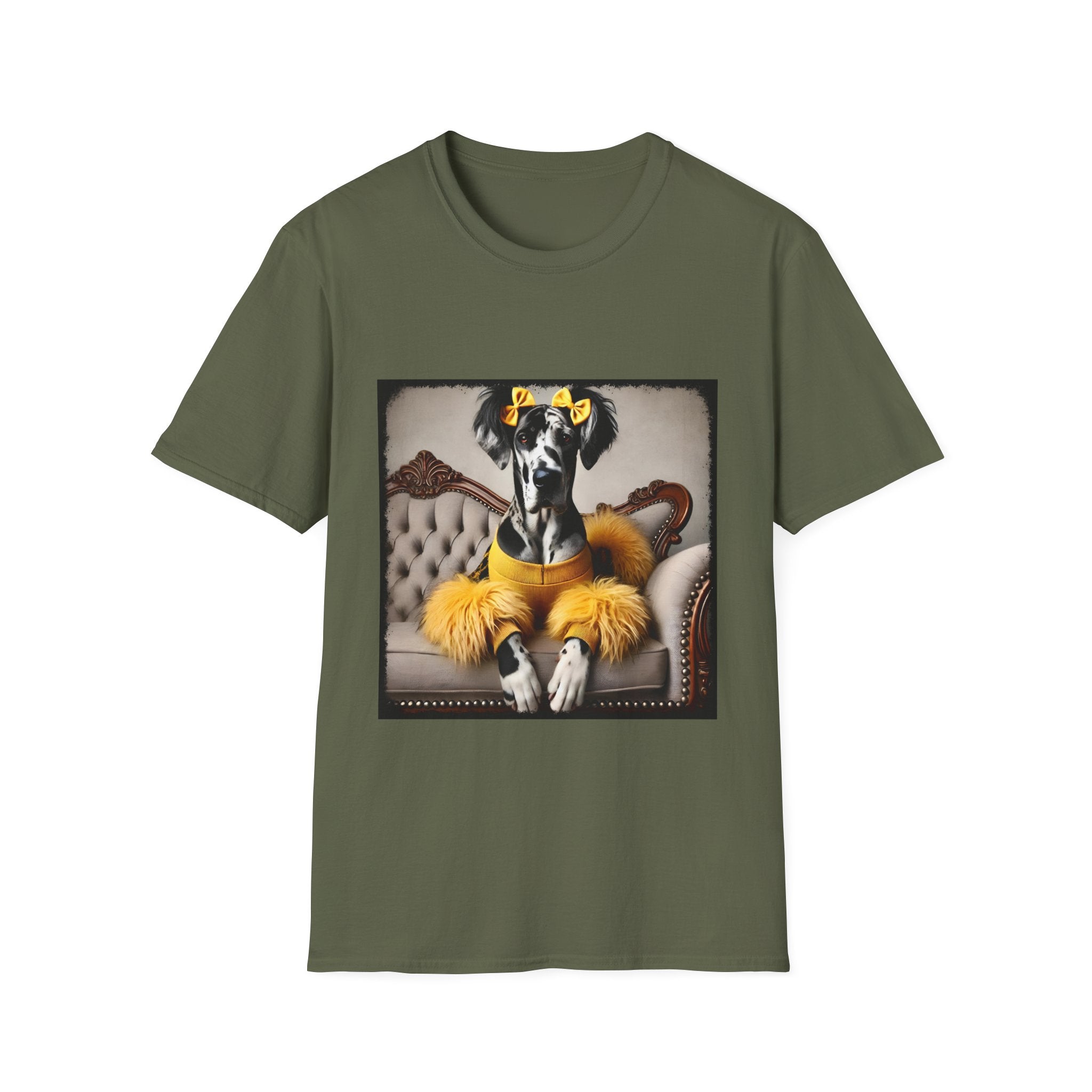 Great Dane Glamour Belle | Unisex Dog T-Shirt