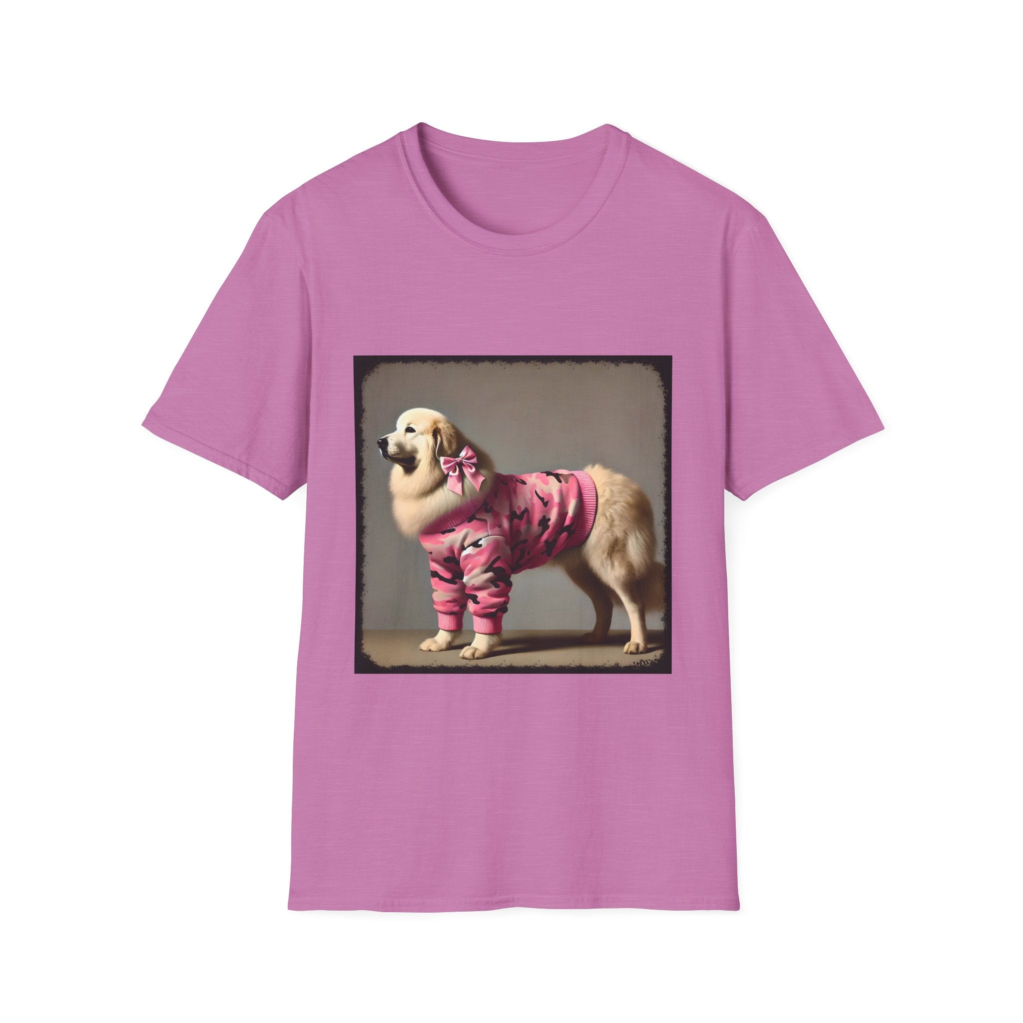 Great Pyrenees Pink Camo Cutie | Unisex Dog T-Shirt