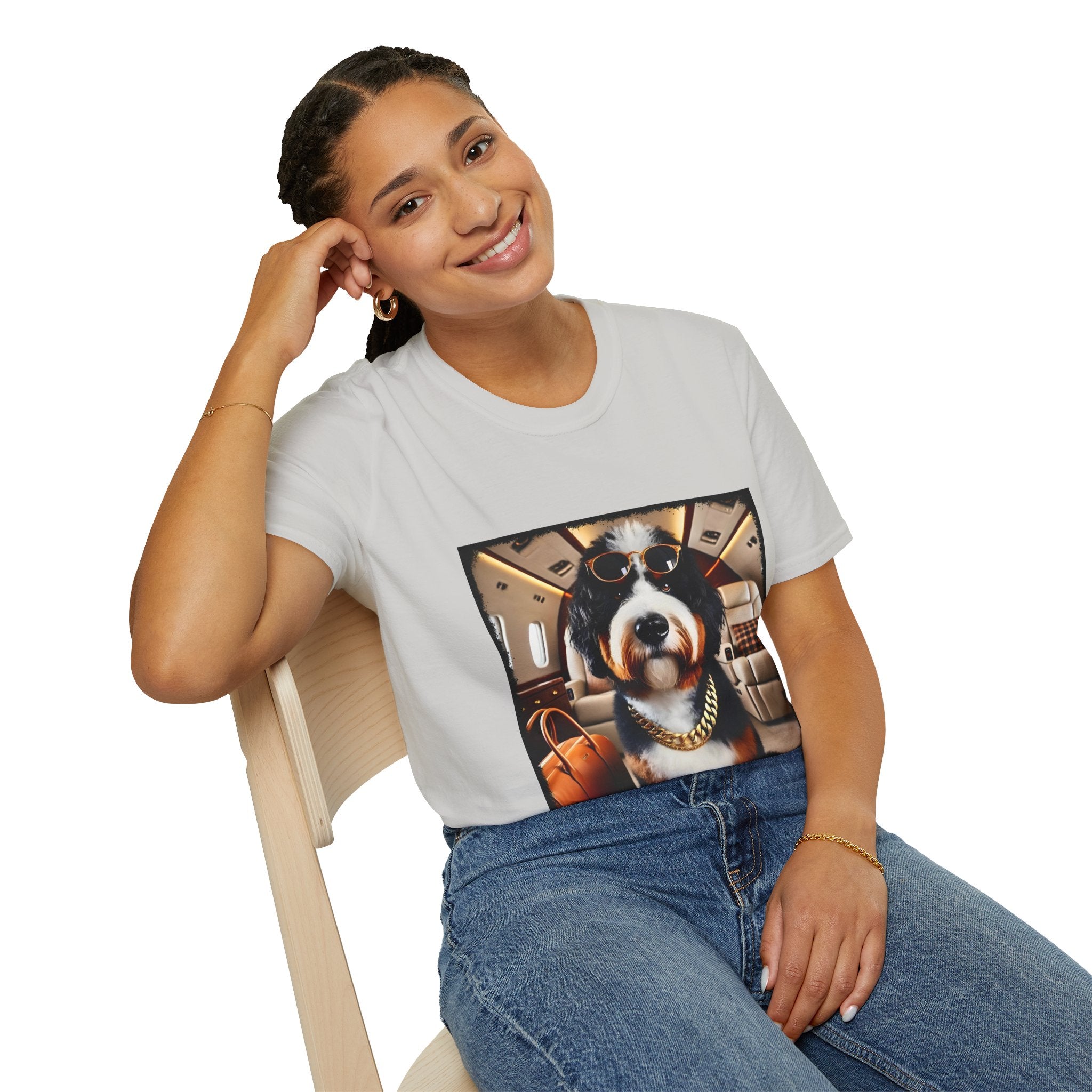Bernedoodle Very Important Canine (V.I.C) | Unisex Dog T-Shirt