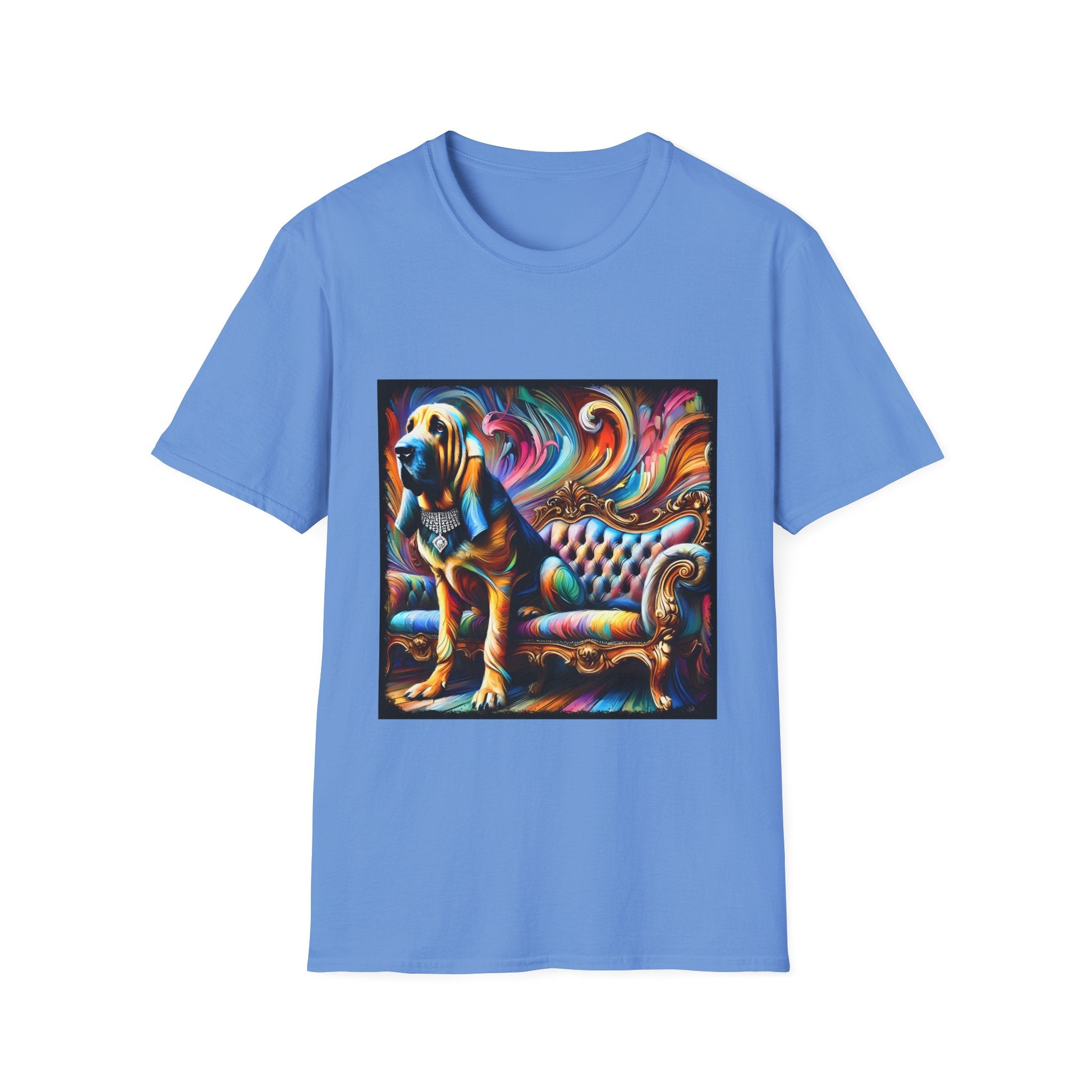 Bloodhound Vivid Swirl | Unisex Dog T-Shirt