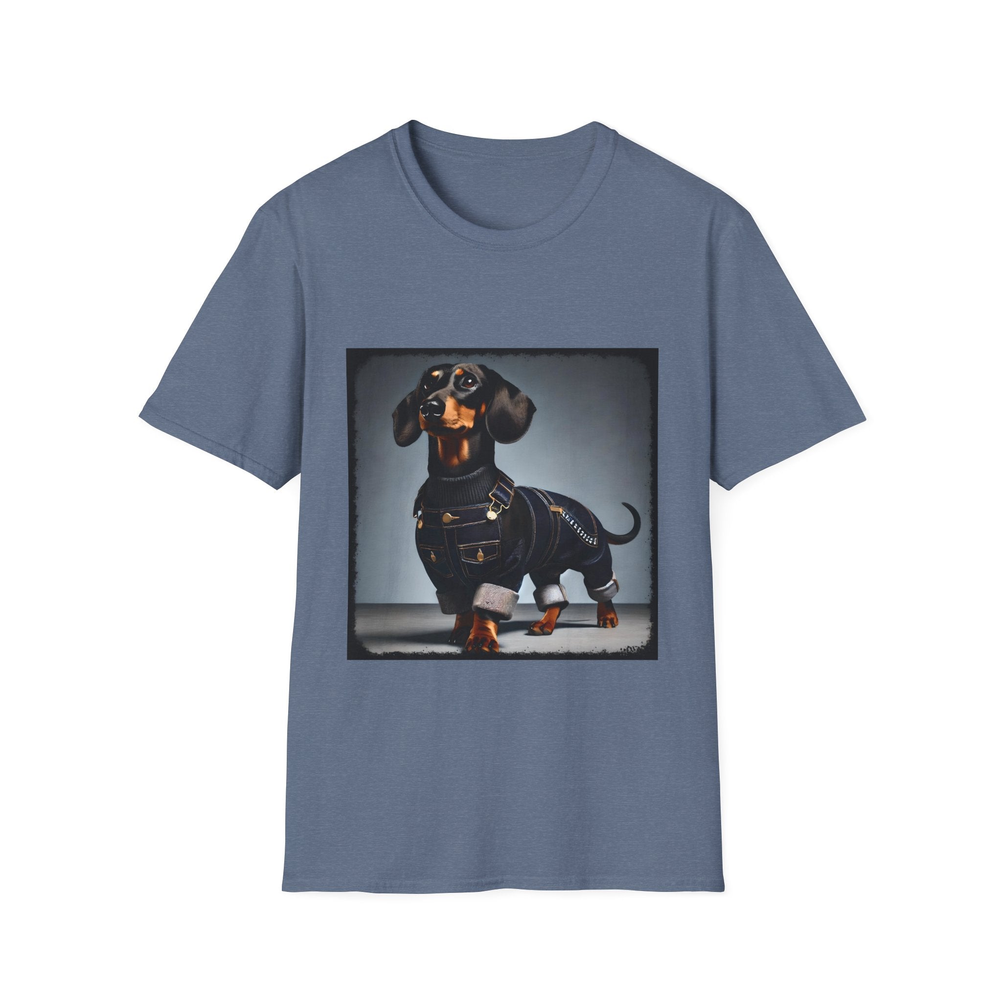 Dachshund Denim Doll | Unisex Dog T-Shirt