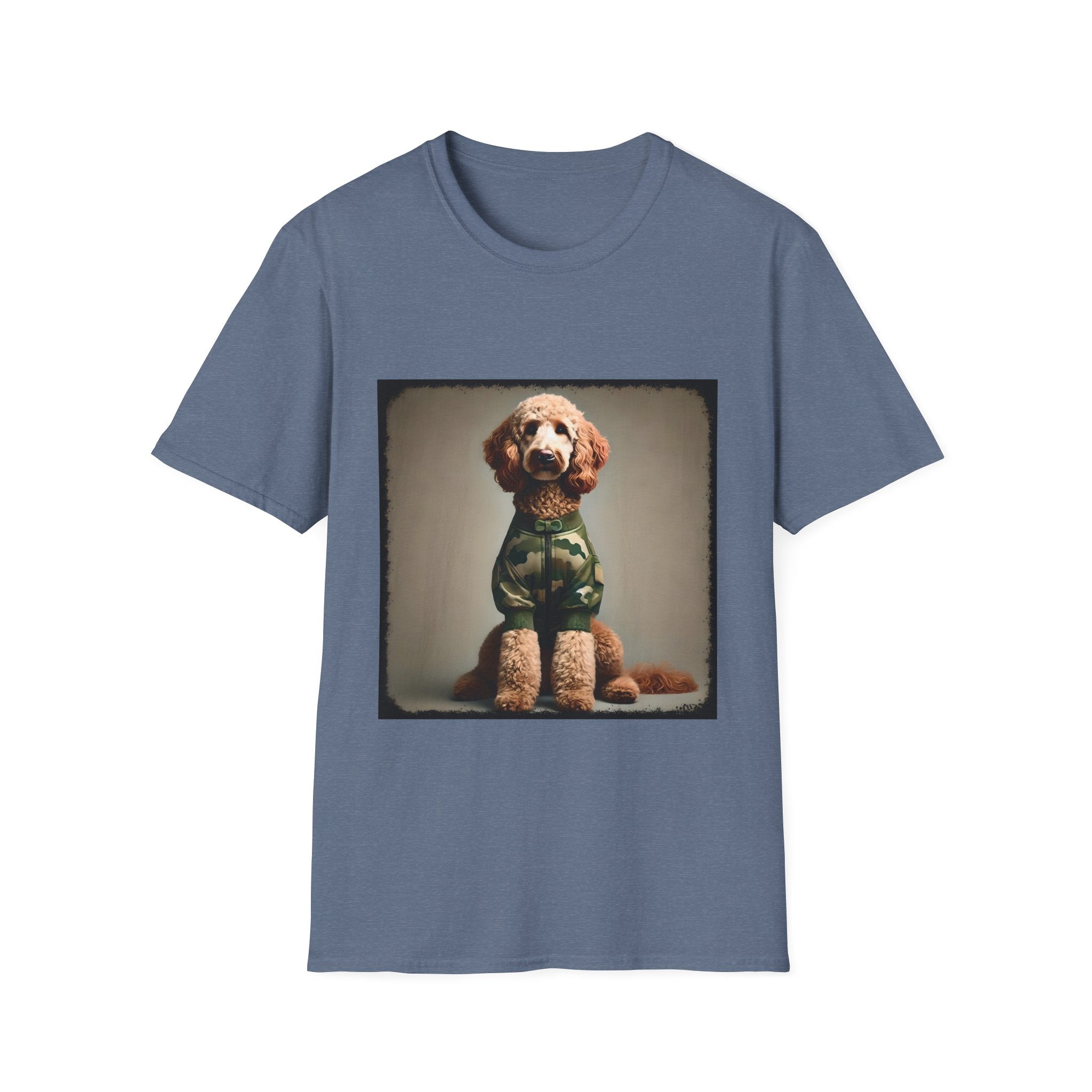 Labradoodle Camo Cutie | Unisex Dog T-Shirt
