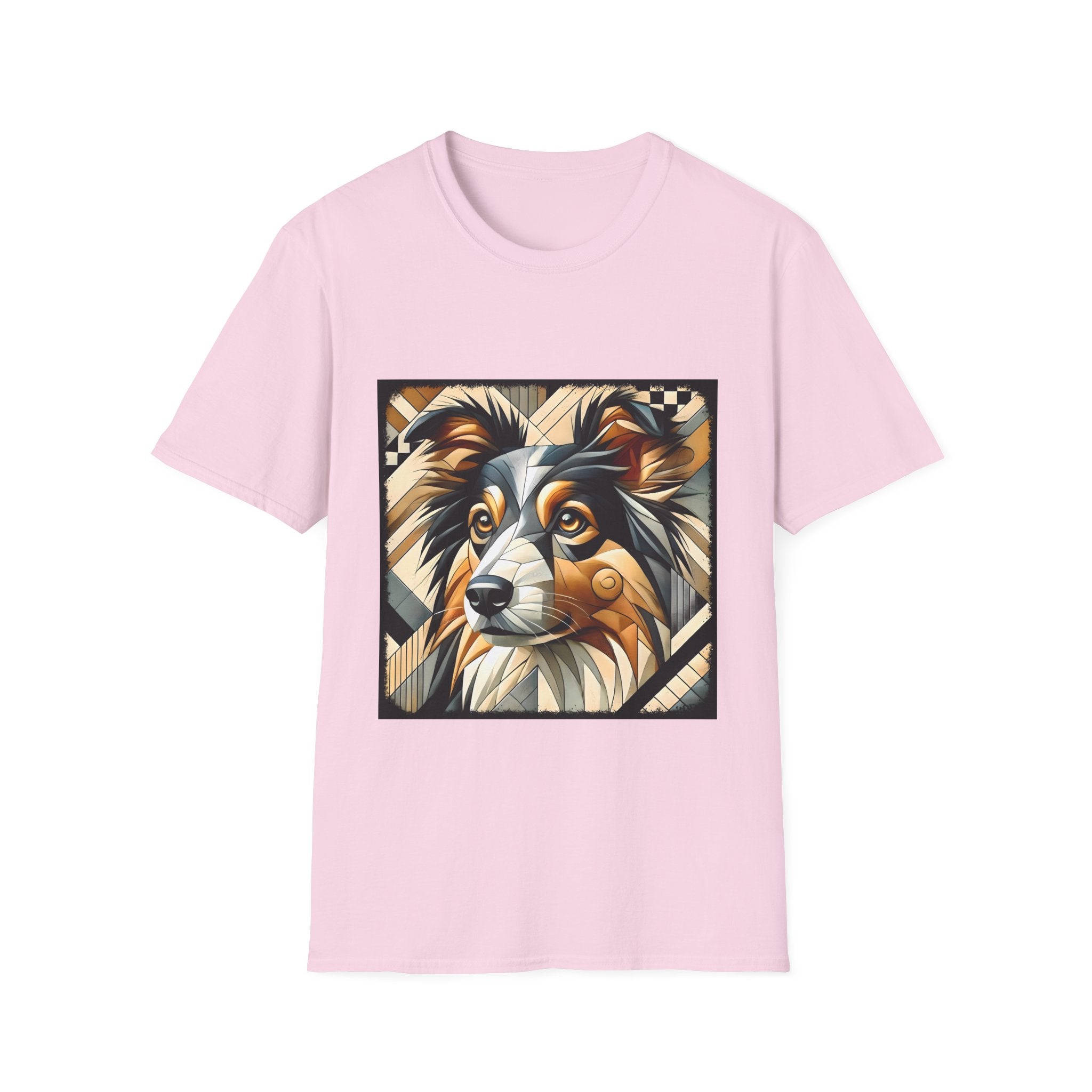 Miniature American Shepherd Geometric | Unisex Dog T-Shirt
