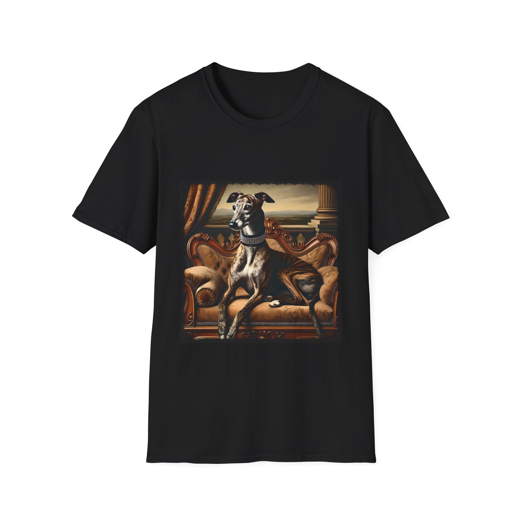 Whippet Brindle Diva | Unisex Dog T-Shirt