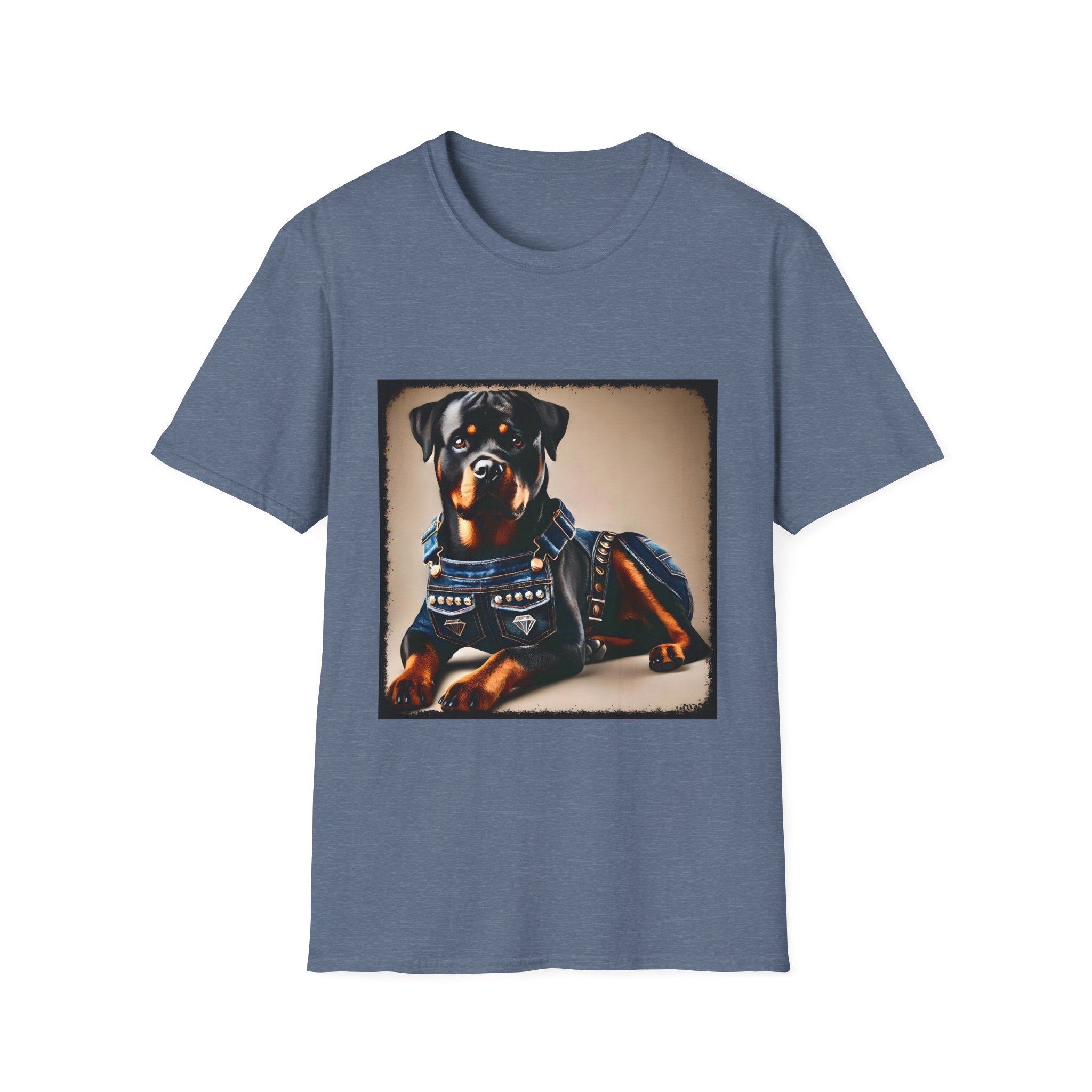 Rottweiler Denim Doll | Unisex Dog T-Shirt