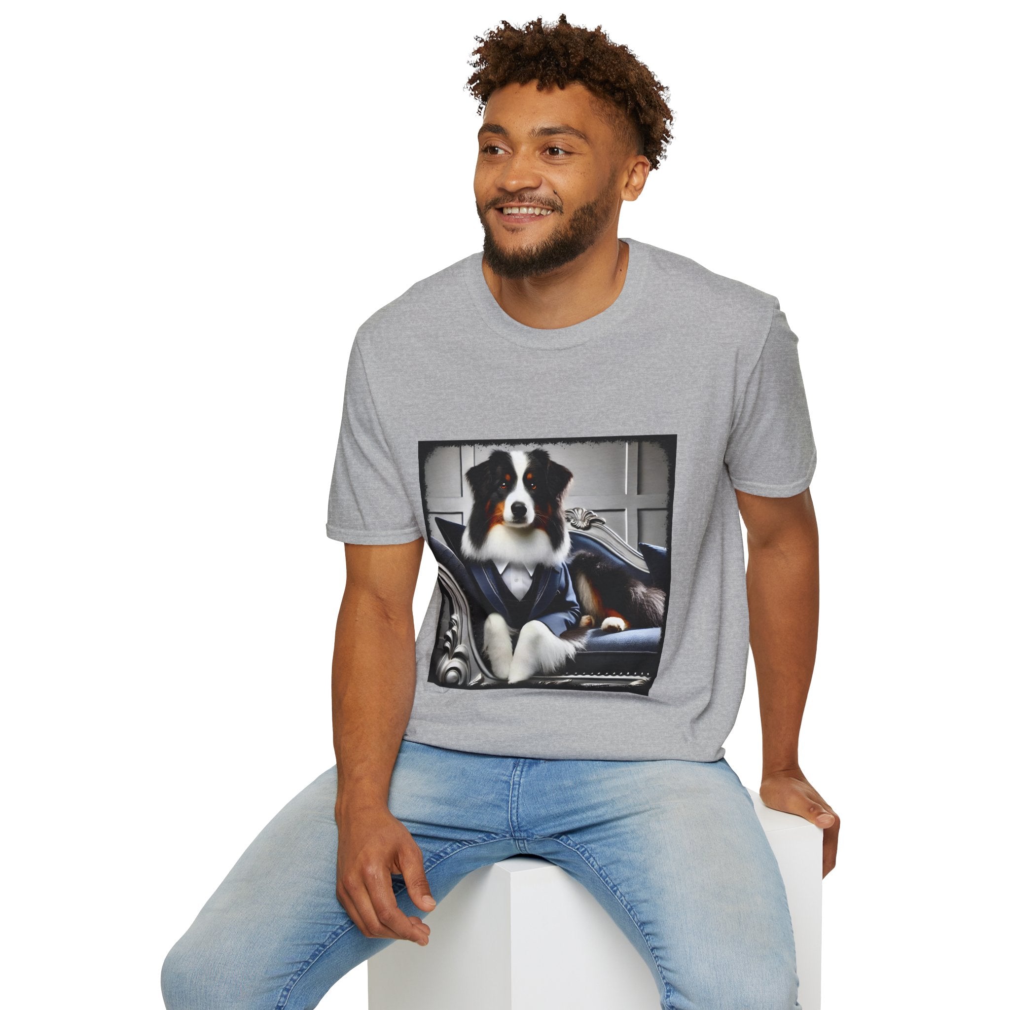 Australian Shepherd Classic Canine | Unisex Dog T-Shirt