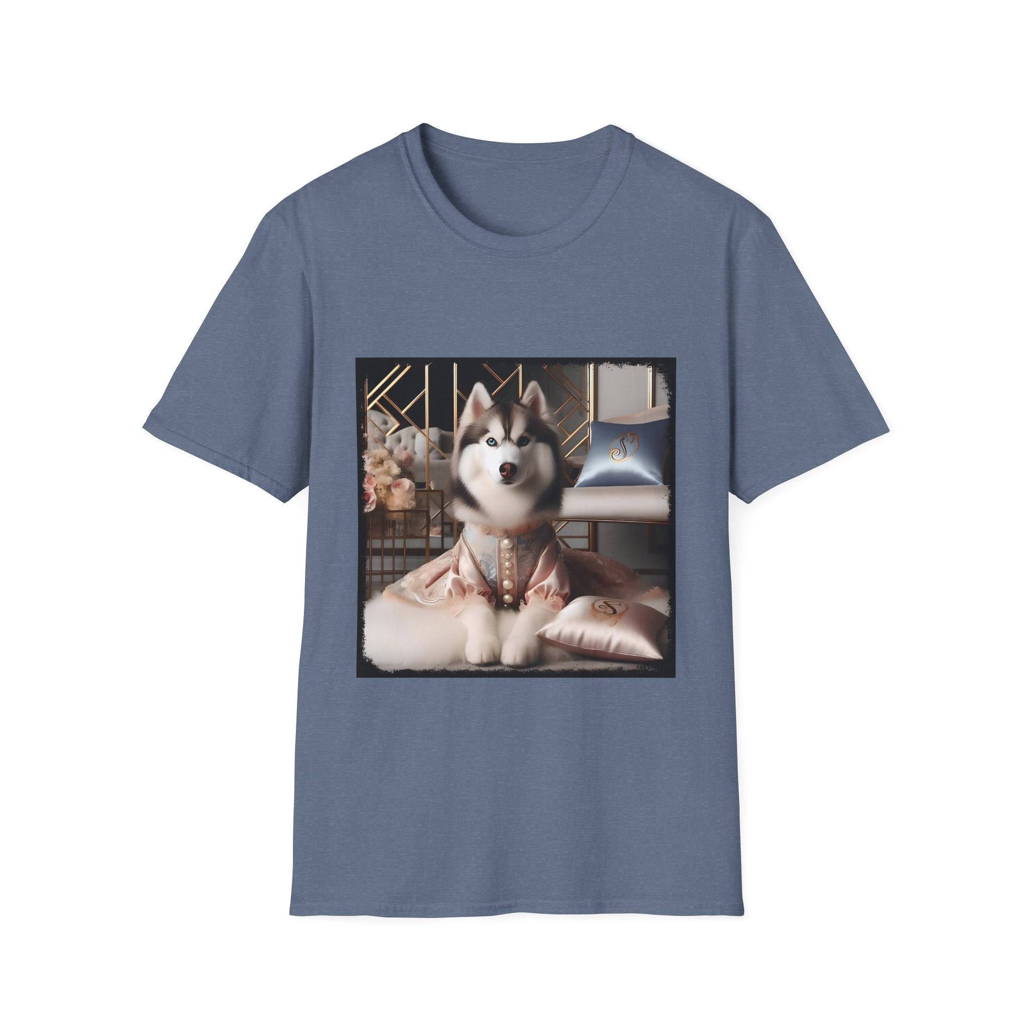 Siberian Husky Satin Diva | Unisex Dog T-Shirt