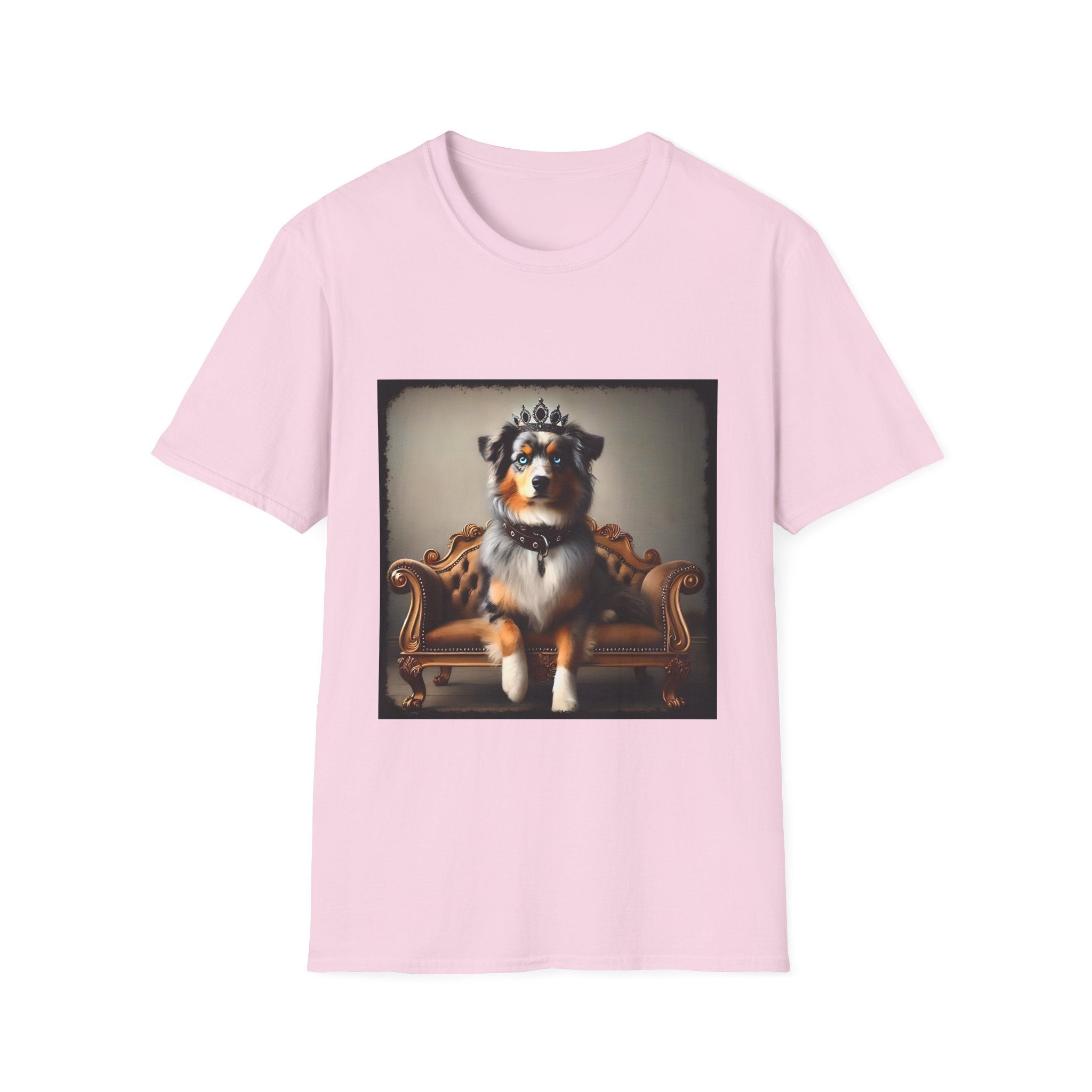 Miniature American Shepherd Crowned Princess | Unisex Dog T-Shirt