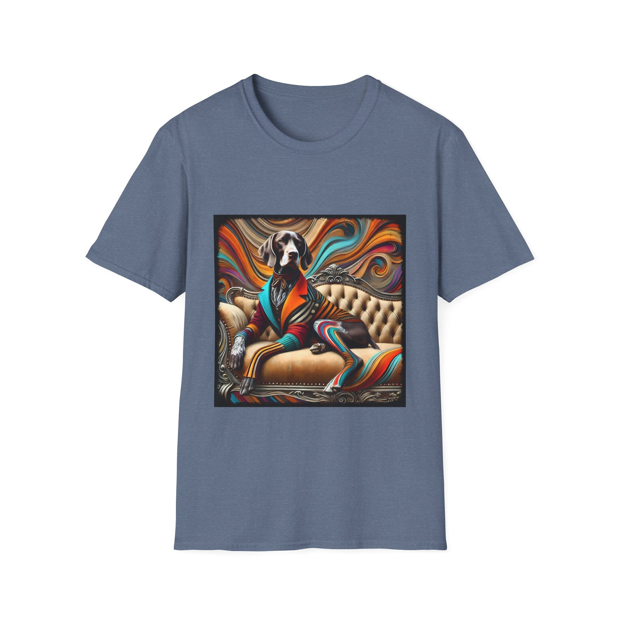German Shorthaired Pointer Warm Rocker | Unisex Dog T-Shirt