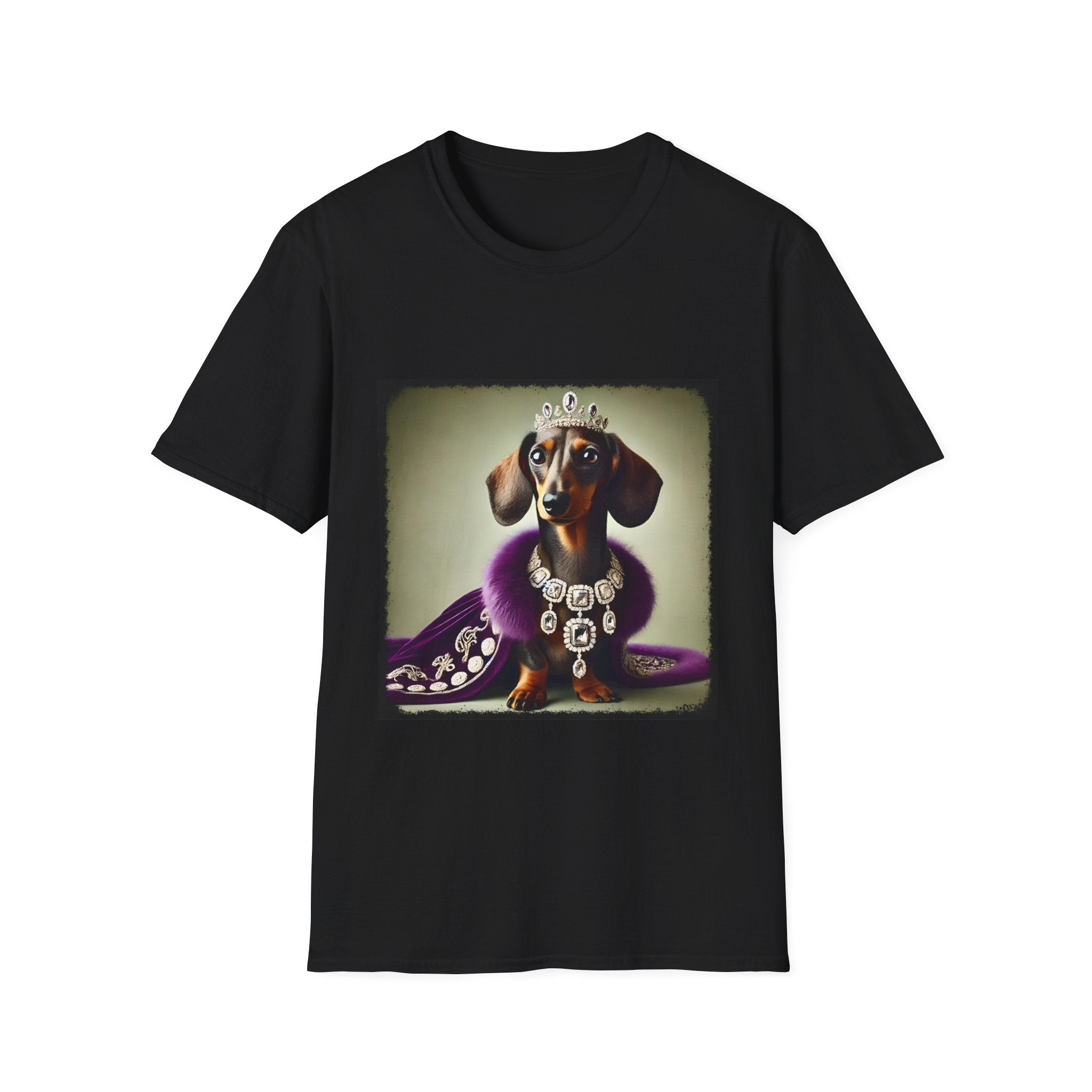 Dachshund Shrinking Violet | Unisex Dog T-Shirt