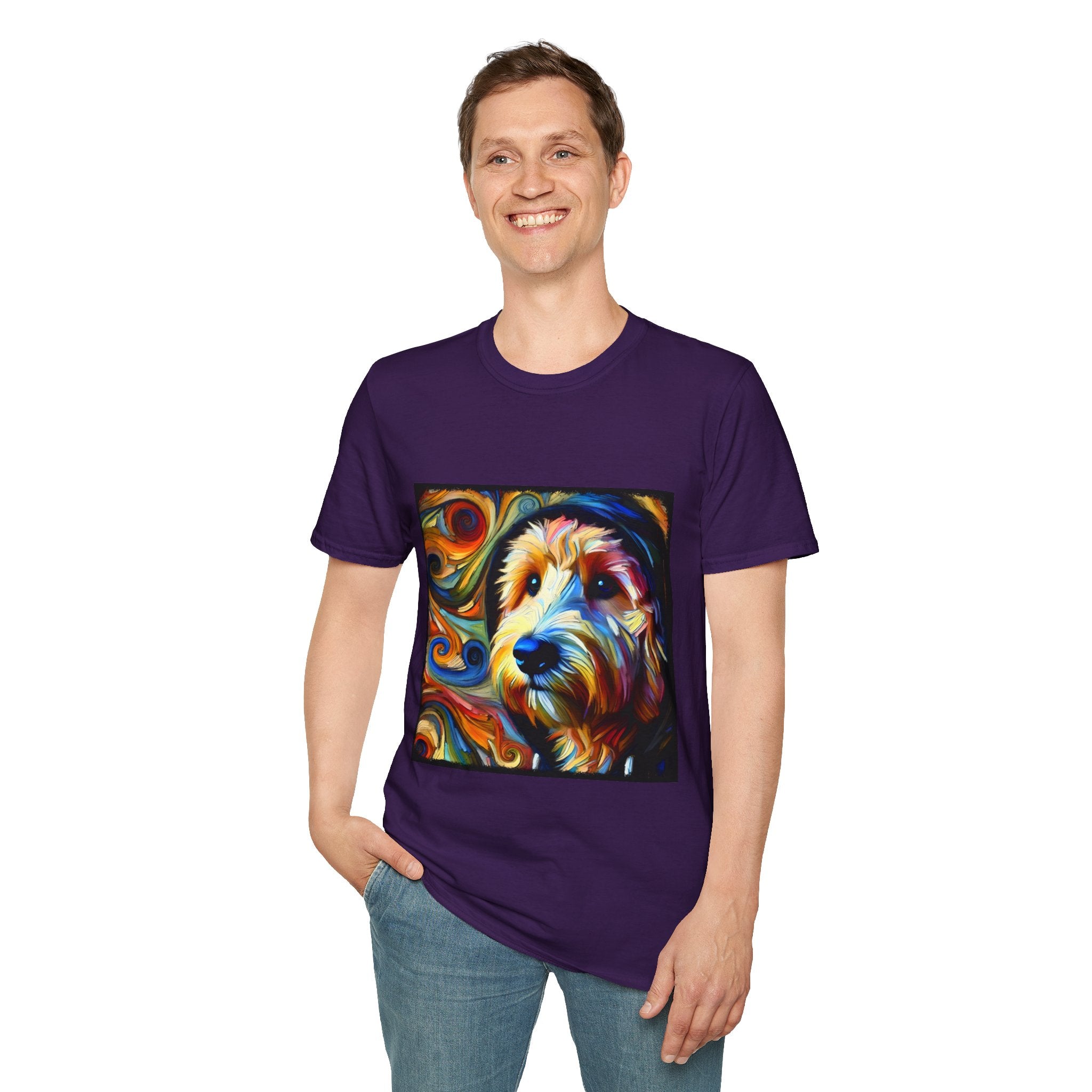 Goldendoodle Relaxed Swirl | Unisex Dog T-Shirt