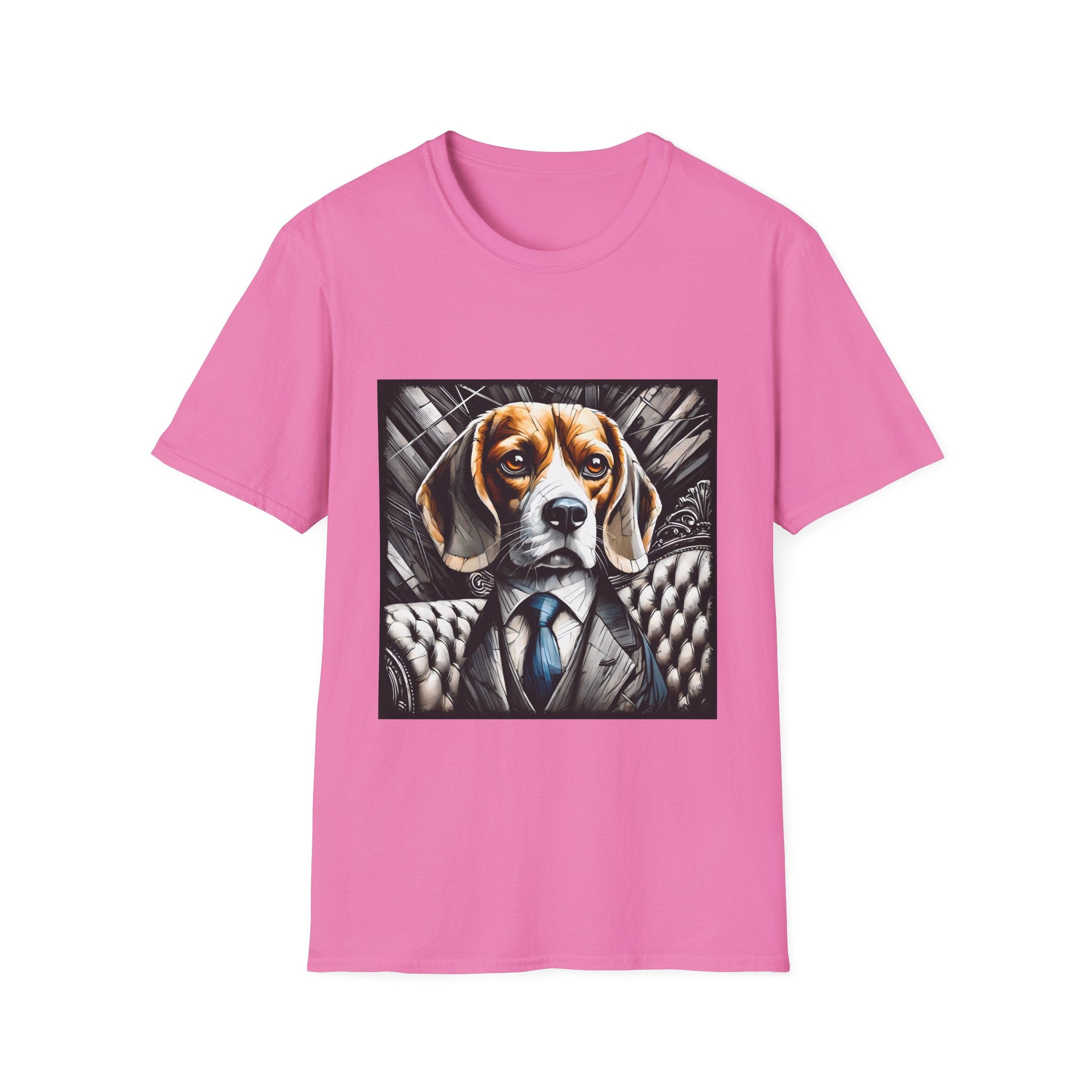 Beagle B&W Bold Eyes | Unisex Dog T-Shirt