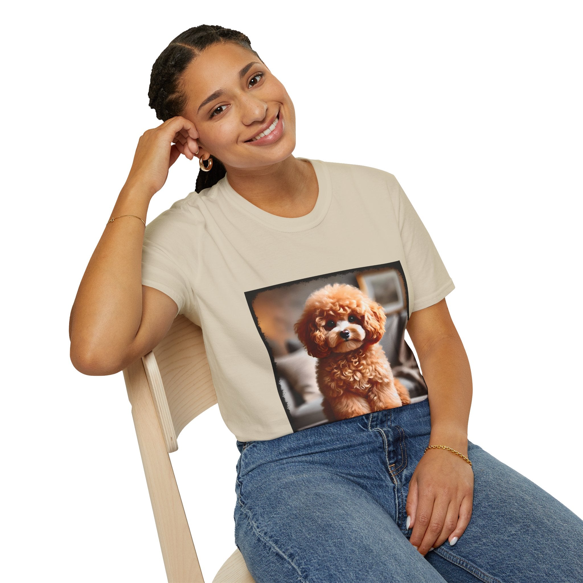 Poodle Plush Angel | Unisex Dog T-Shirt