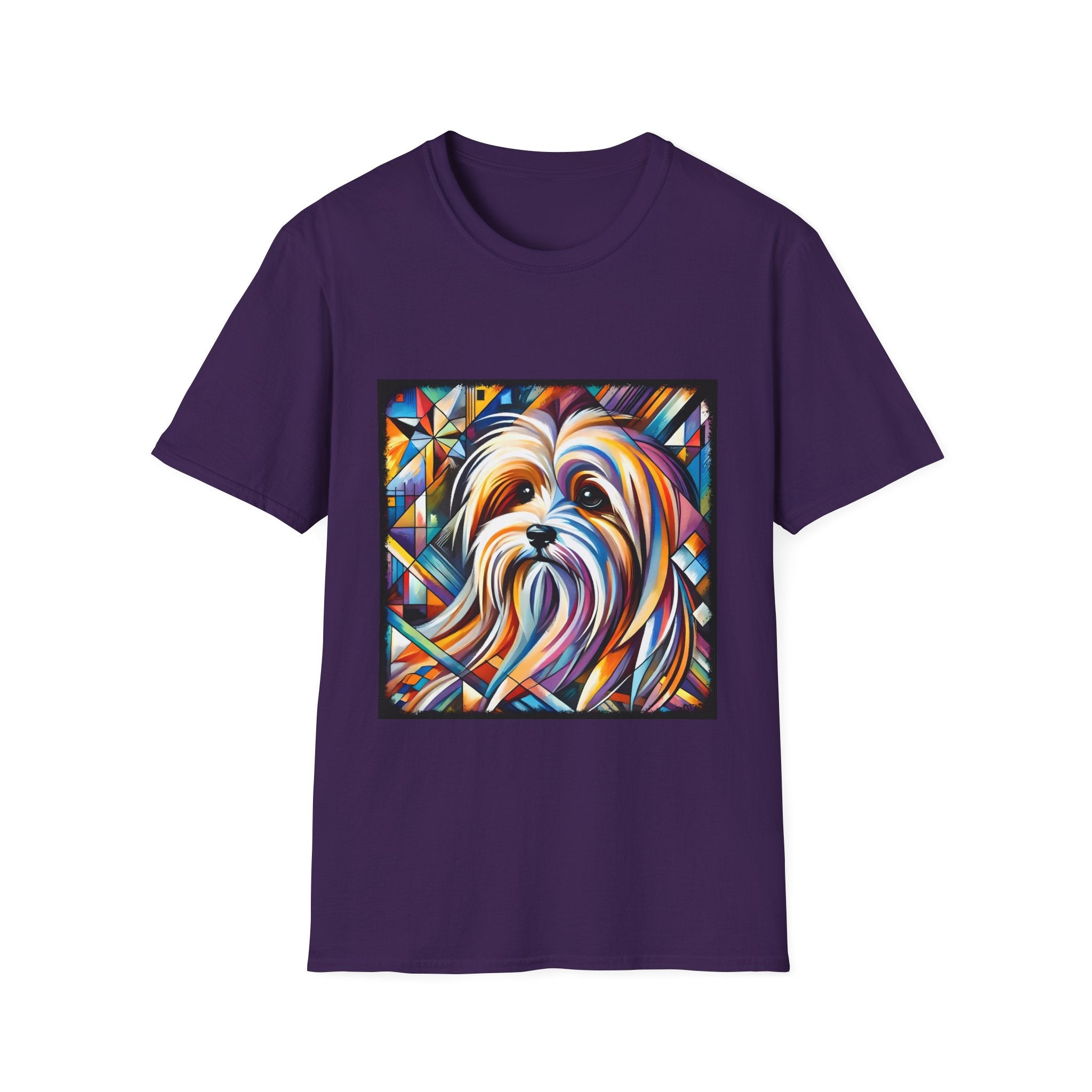 Havanese Multicolor Geometric |  Unisex Dog T-Shirt