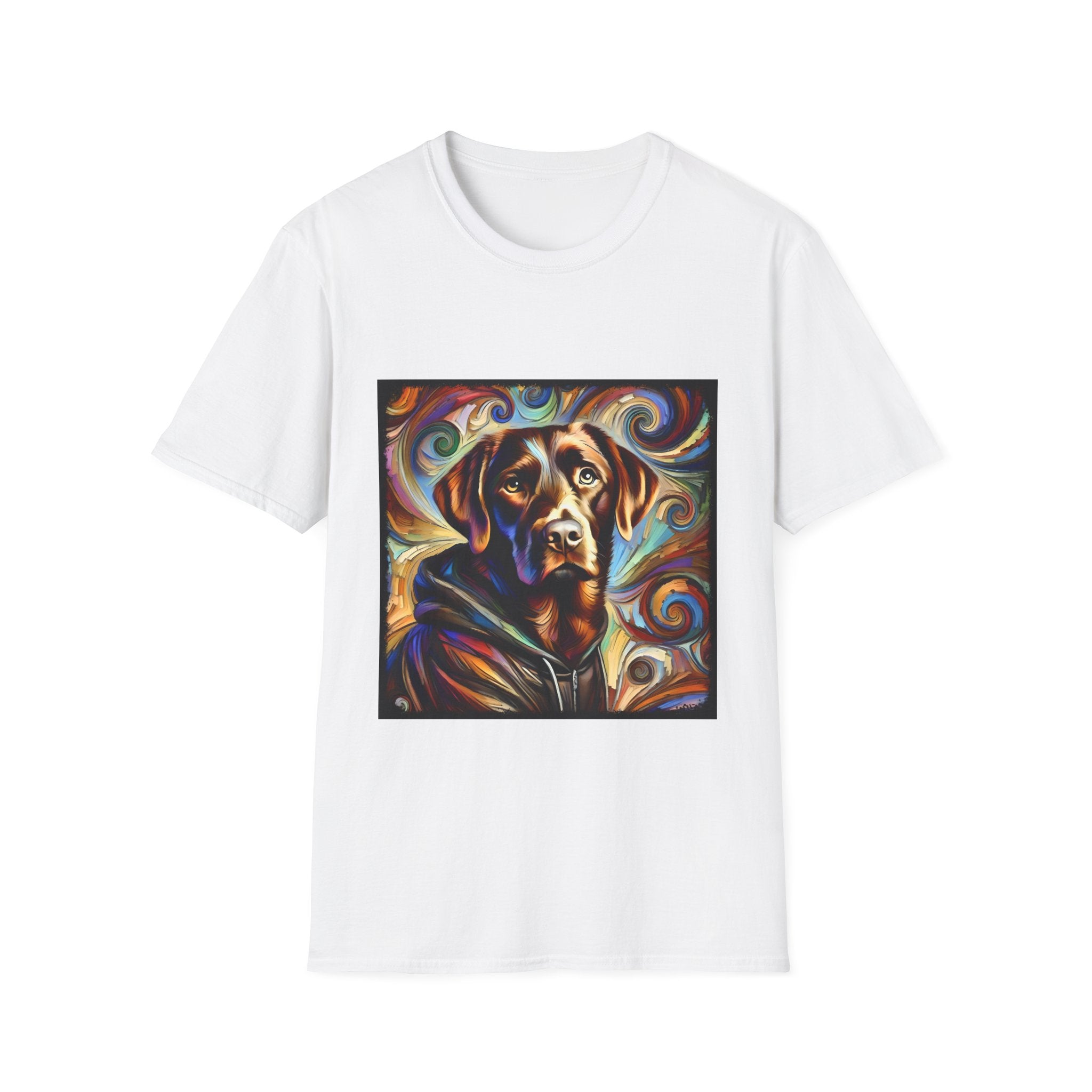 Labrador Retriever Relaxed Swirl | Unisex Dog T-Shirt
