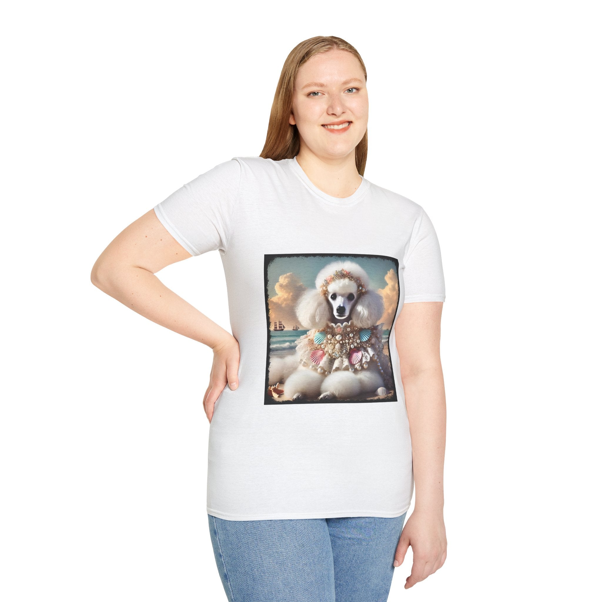 Poodle Coastal Cutie | Unisex Dog T-Shirt