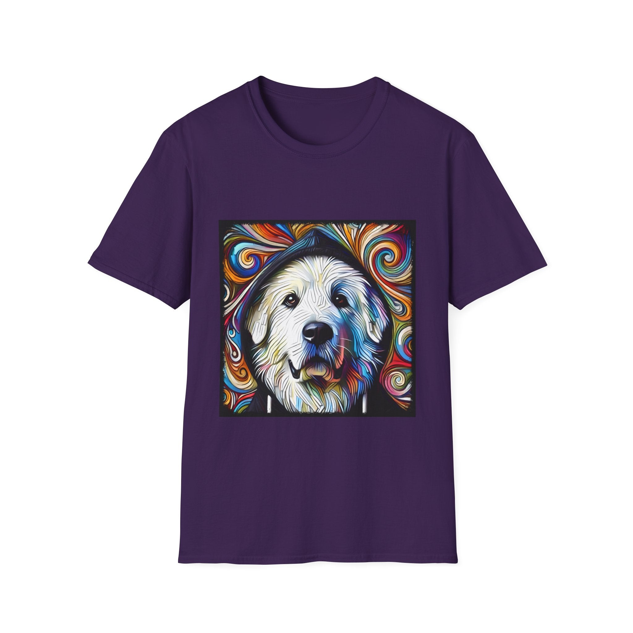Great Pyrenees Relaxed Swirl | Unisex Dog T-Shirt