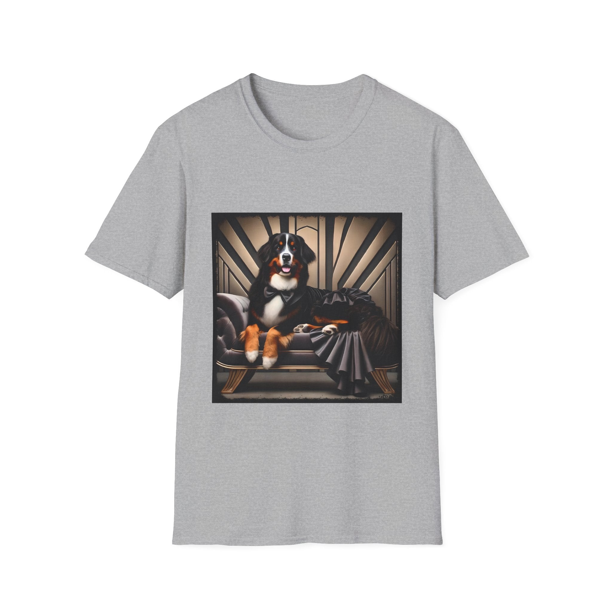 Bernese Mountain Dog Gatsby Gal | Unisex Dog T-Shirt