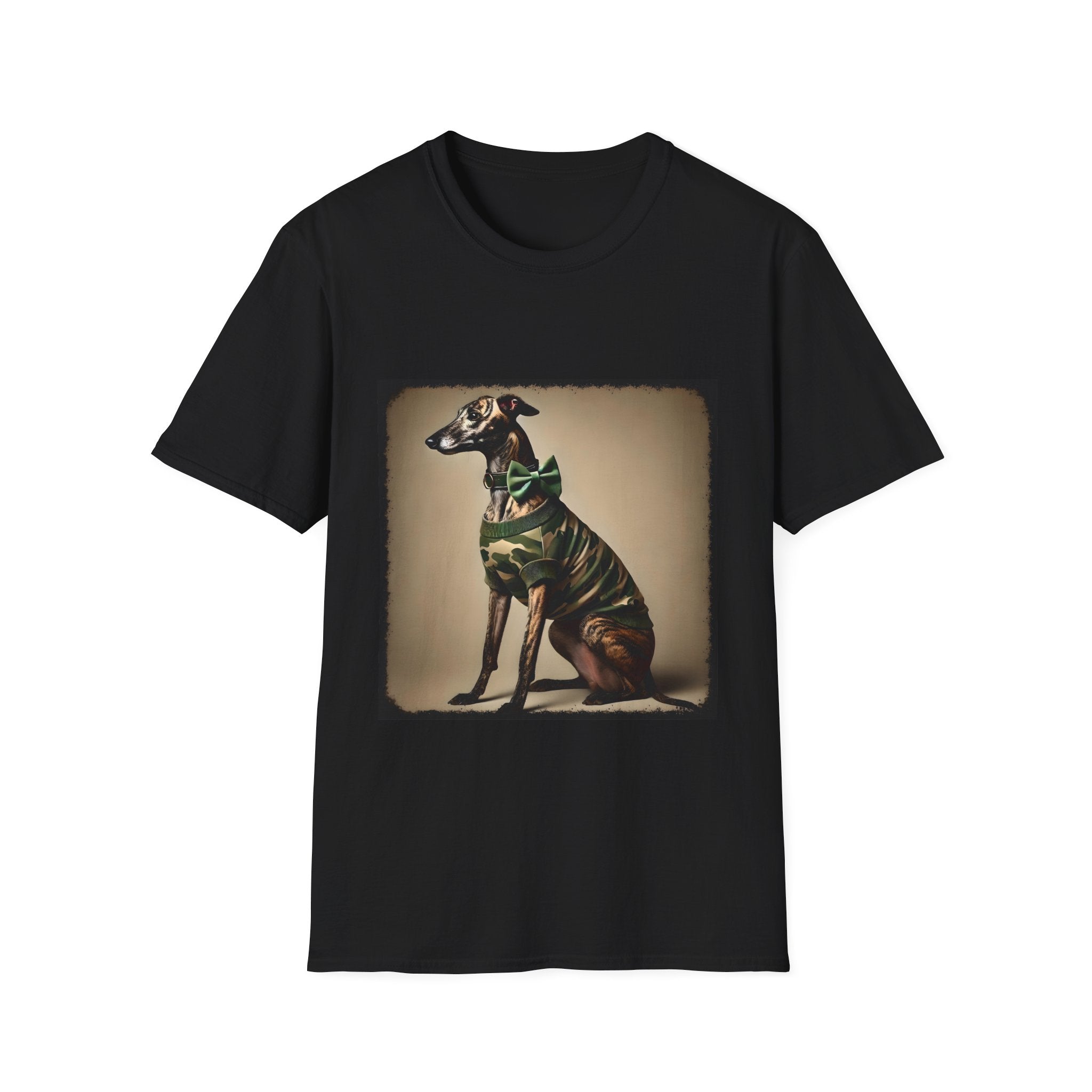 Greyhound Brindle Camo Cutie | Unisex Dog T-Shirt
