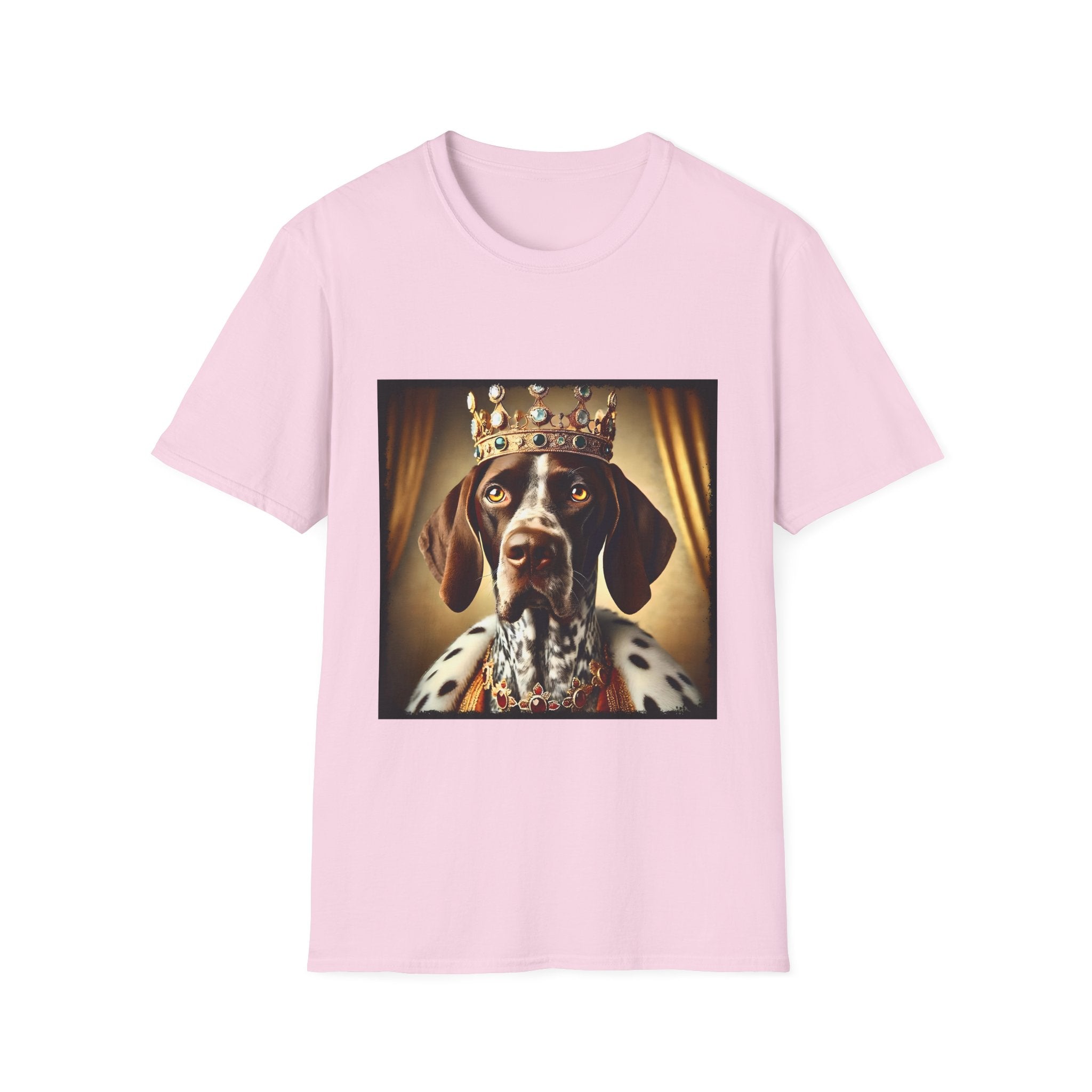 German Shorthaired Pointer Royal Icon | Unisex Dog T-Shirt