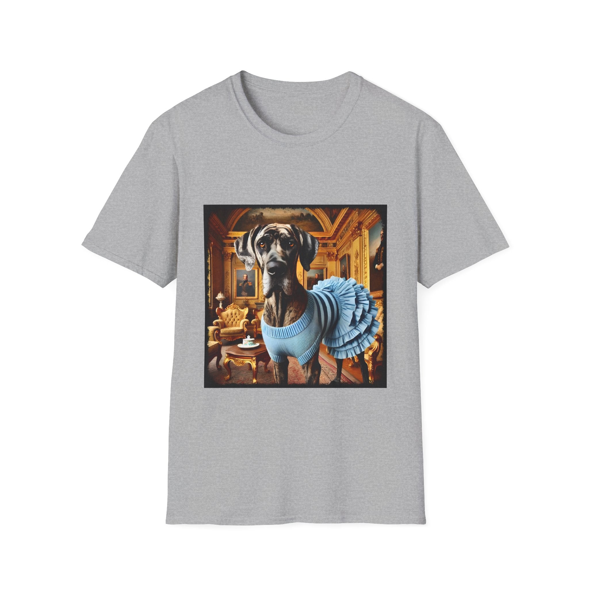 Great Dane Brindle Billionaire | Unisex Dog T-Shirt