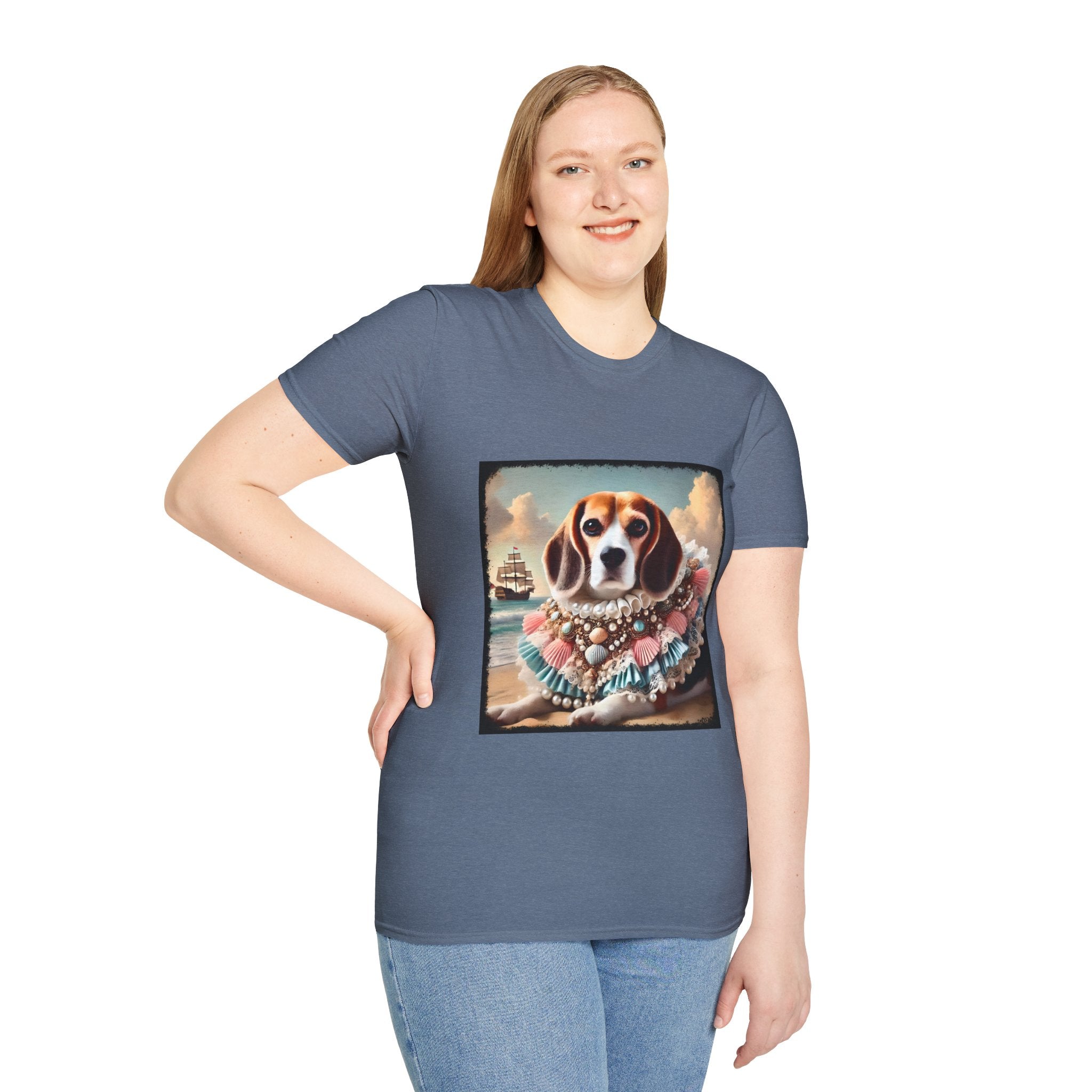 Beagle Beach Beauty | Unisex Dog T-Shirt