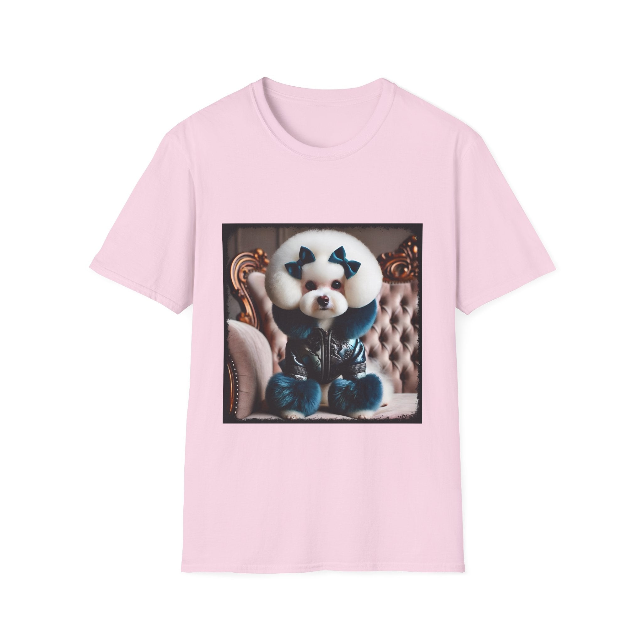 Bichon Frise Posh Pawfluencer | Unisex Dog T-Shirt