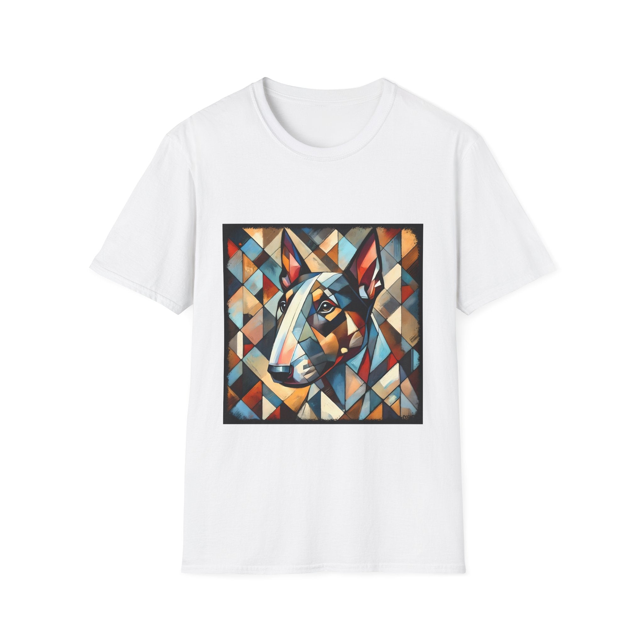 Bull Terrier Warm Geometric | Unisex Dog T-Shirt