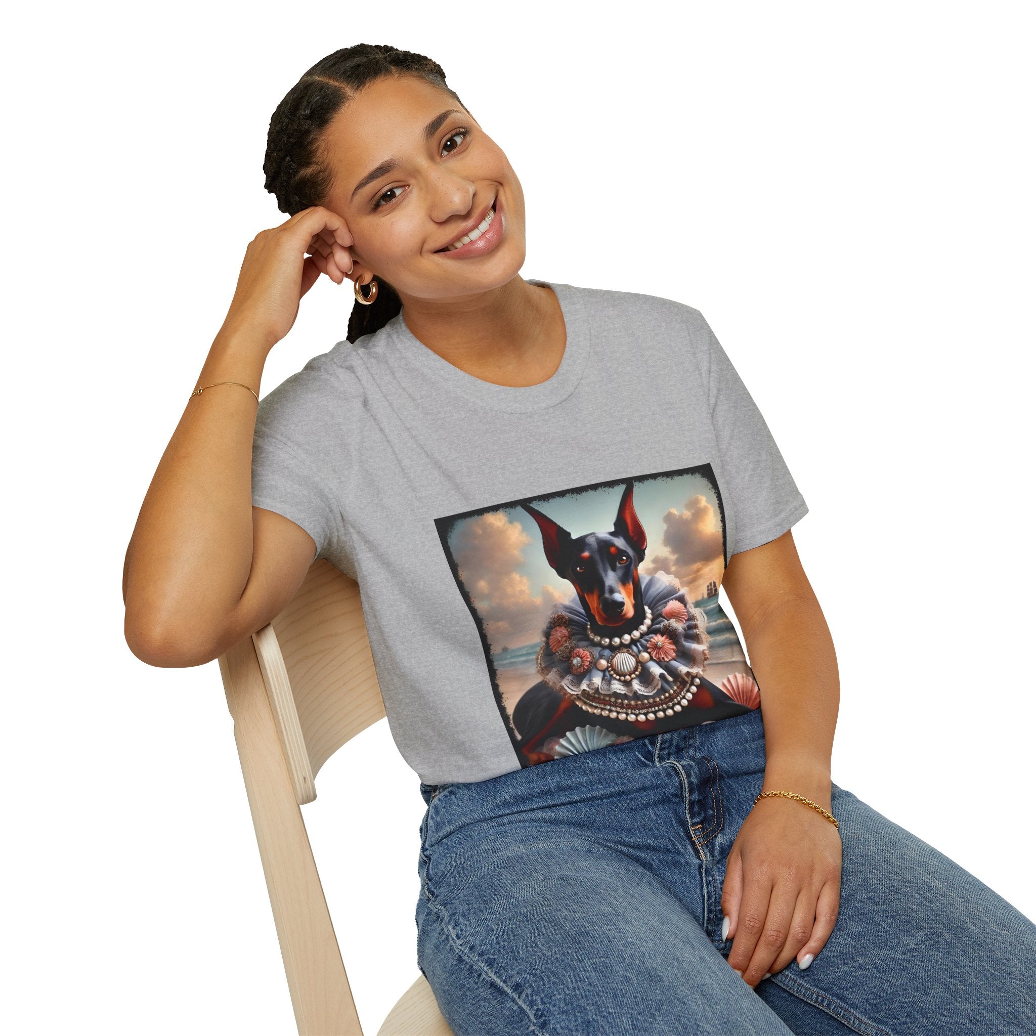 Doberman Pinscher Beach Dream | Unisex Dog T-Shirt