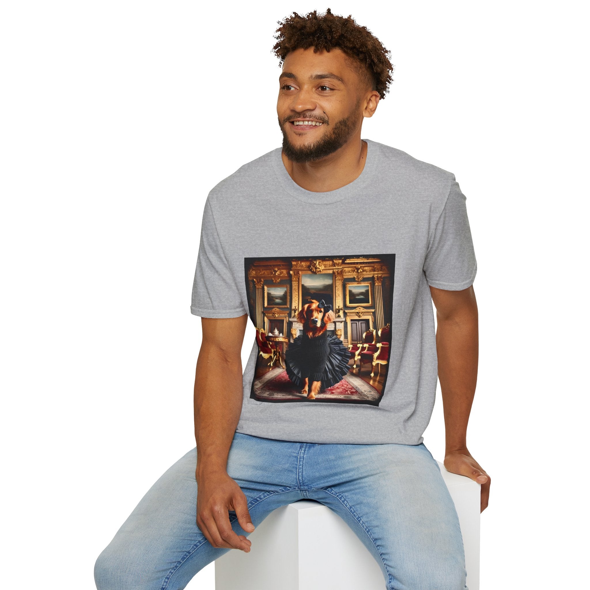 Golden Retriever Golden Runway | Unisex Dog T-Shirt