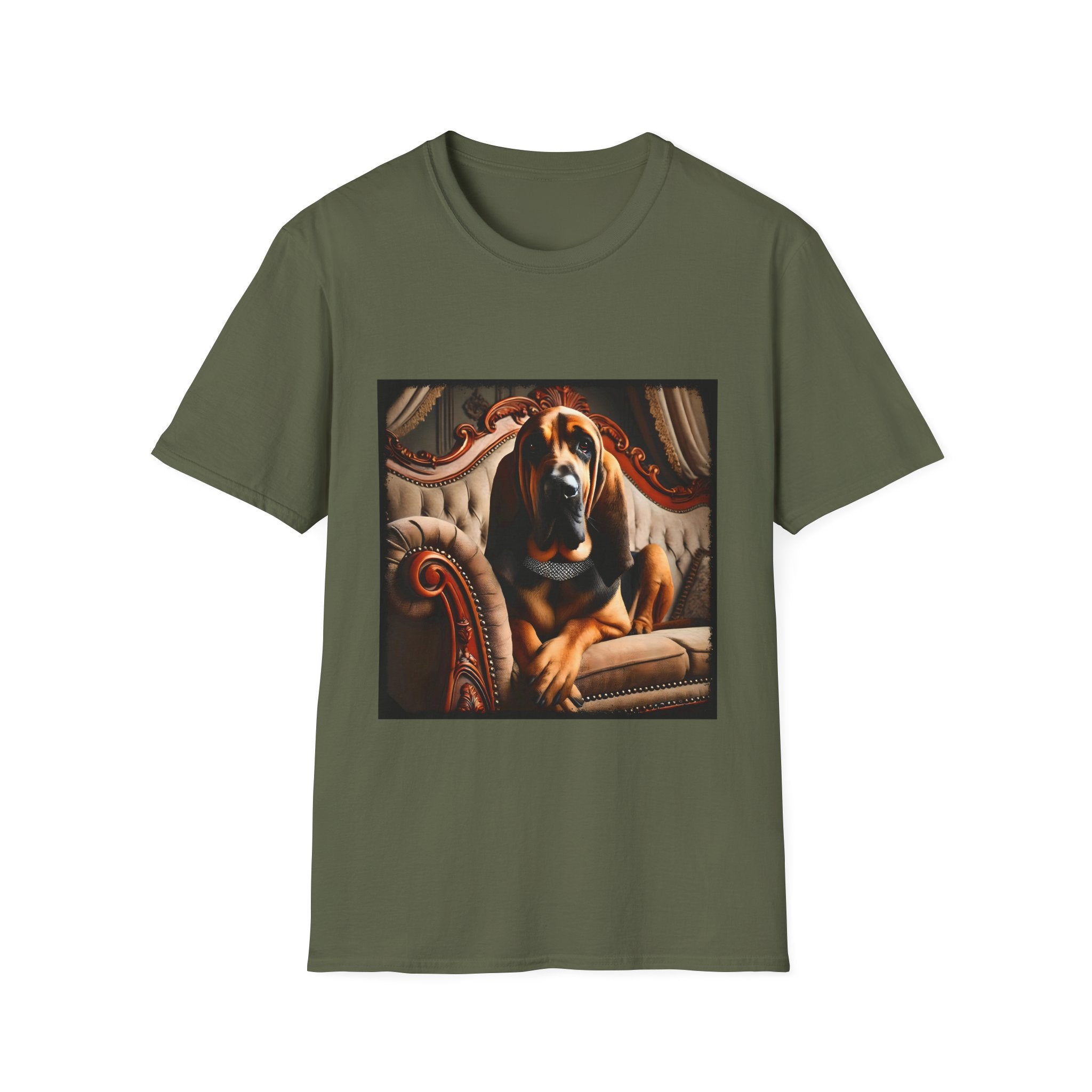 Bloodhound Posh Princess | Unisex Dog T-Shirt