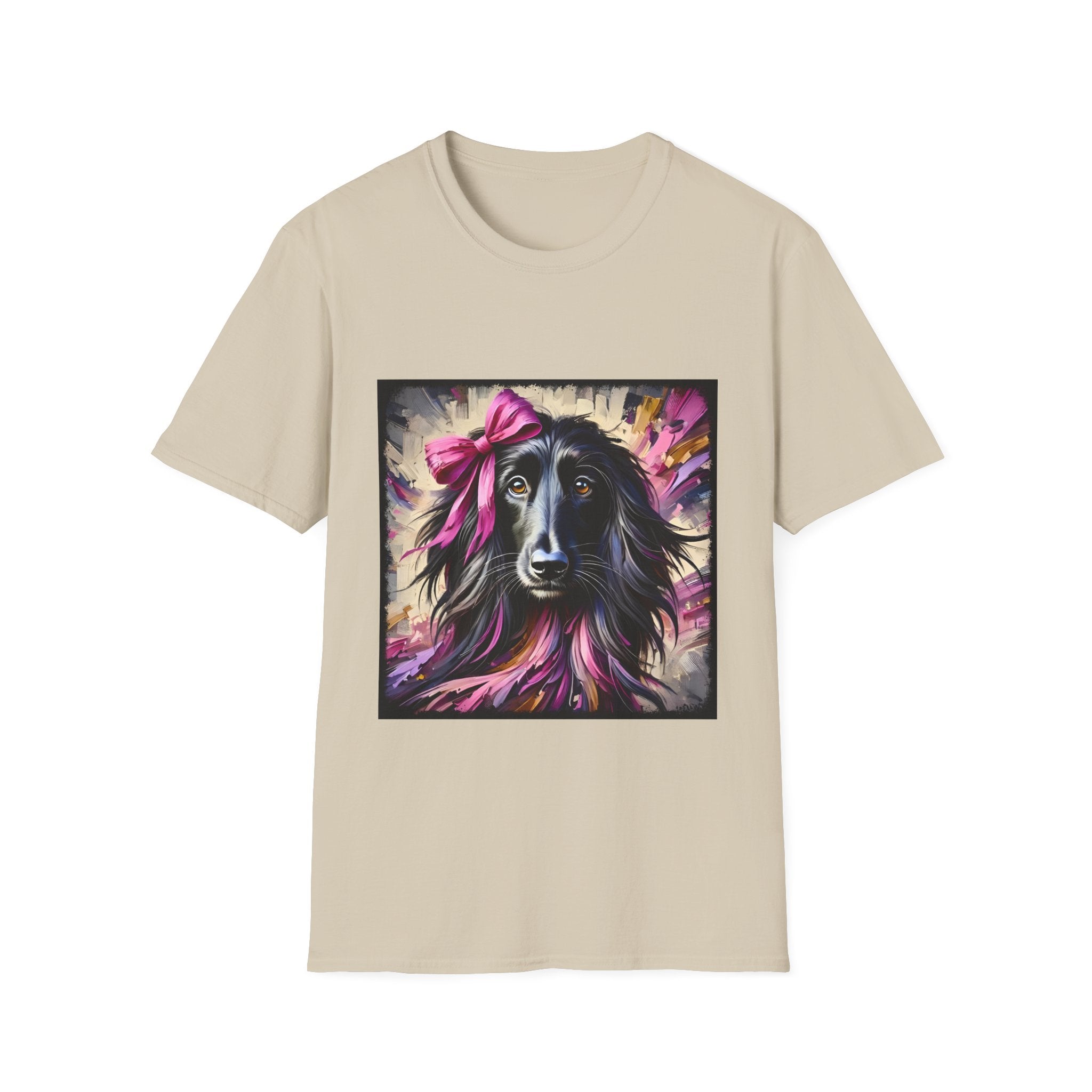 Afghan Hound Bold Classic | Unisex Dog T-Shirt