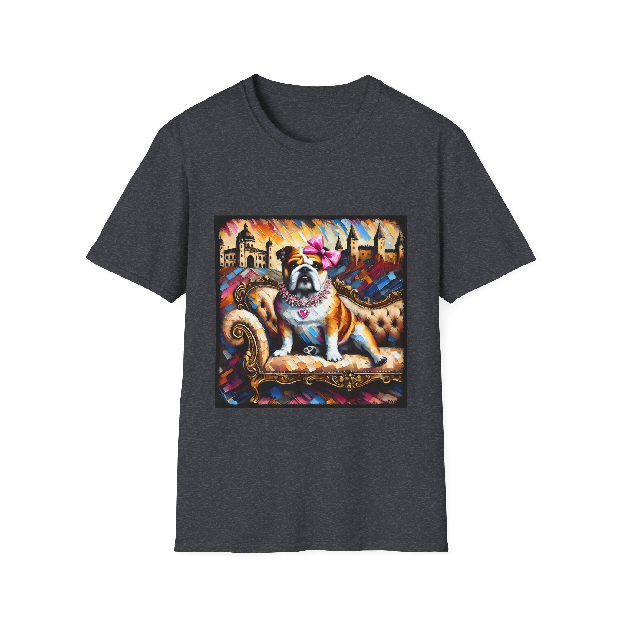 Bulldog Diamond Princess Classic | Unisex Dog T-Shirt