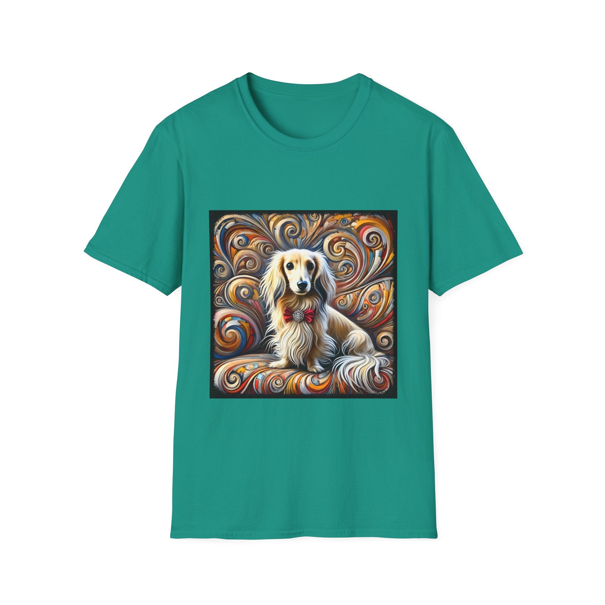 Dachshund Blissful Swirl | Unisex Dog T-Shirt