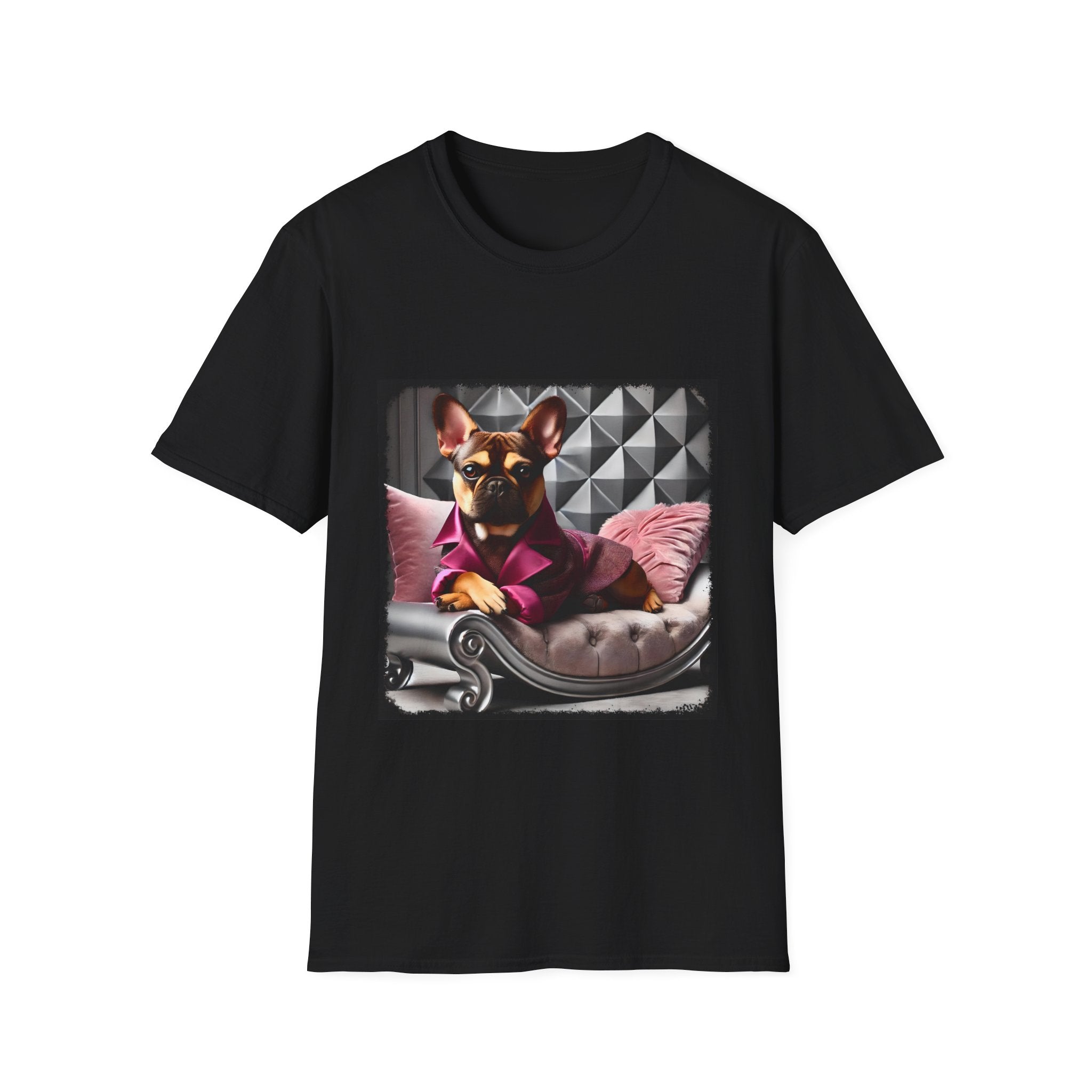 French Bulldog Vogue Vibes | Unisex Dog T-Shirt