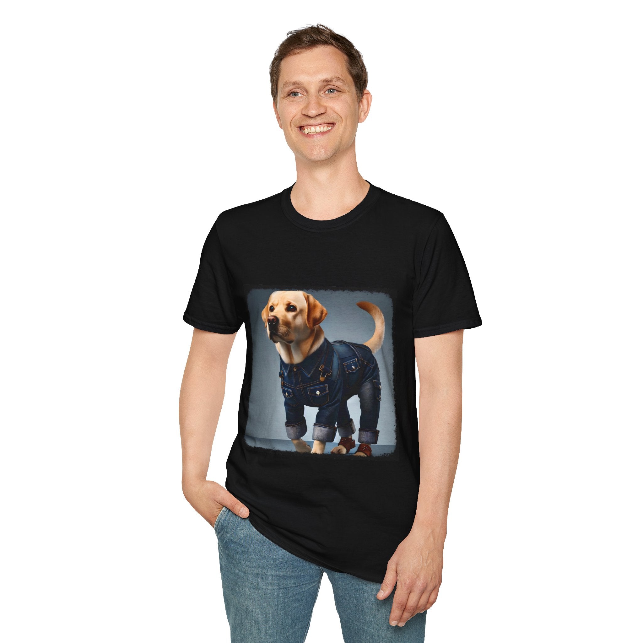 Labrador Retriever Denim Dream | Unisex Dog T-Shirt
