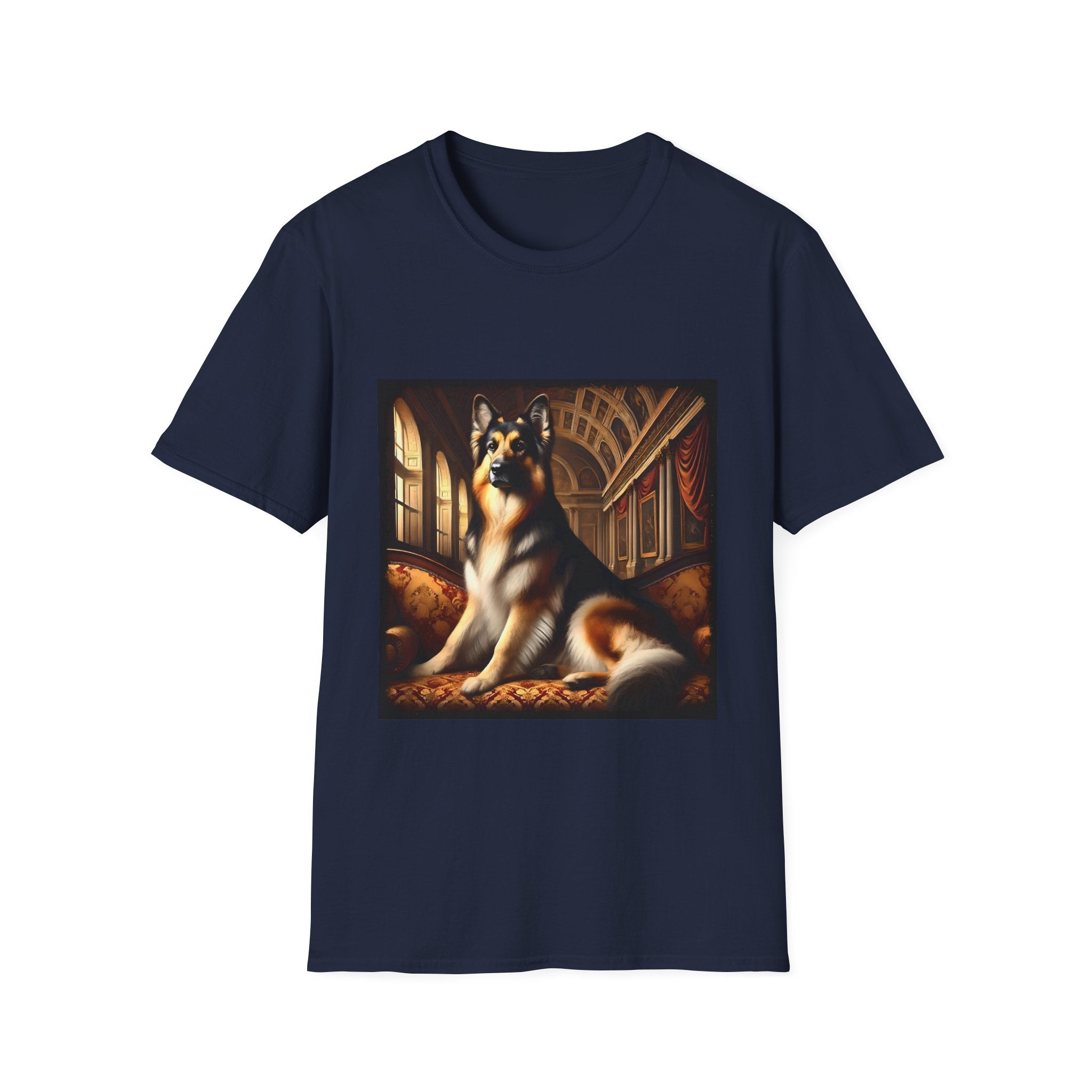 German Shepherd Dashing Duke | Unisex Dog T-Shirt