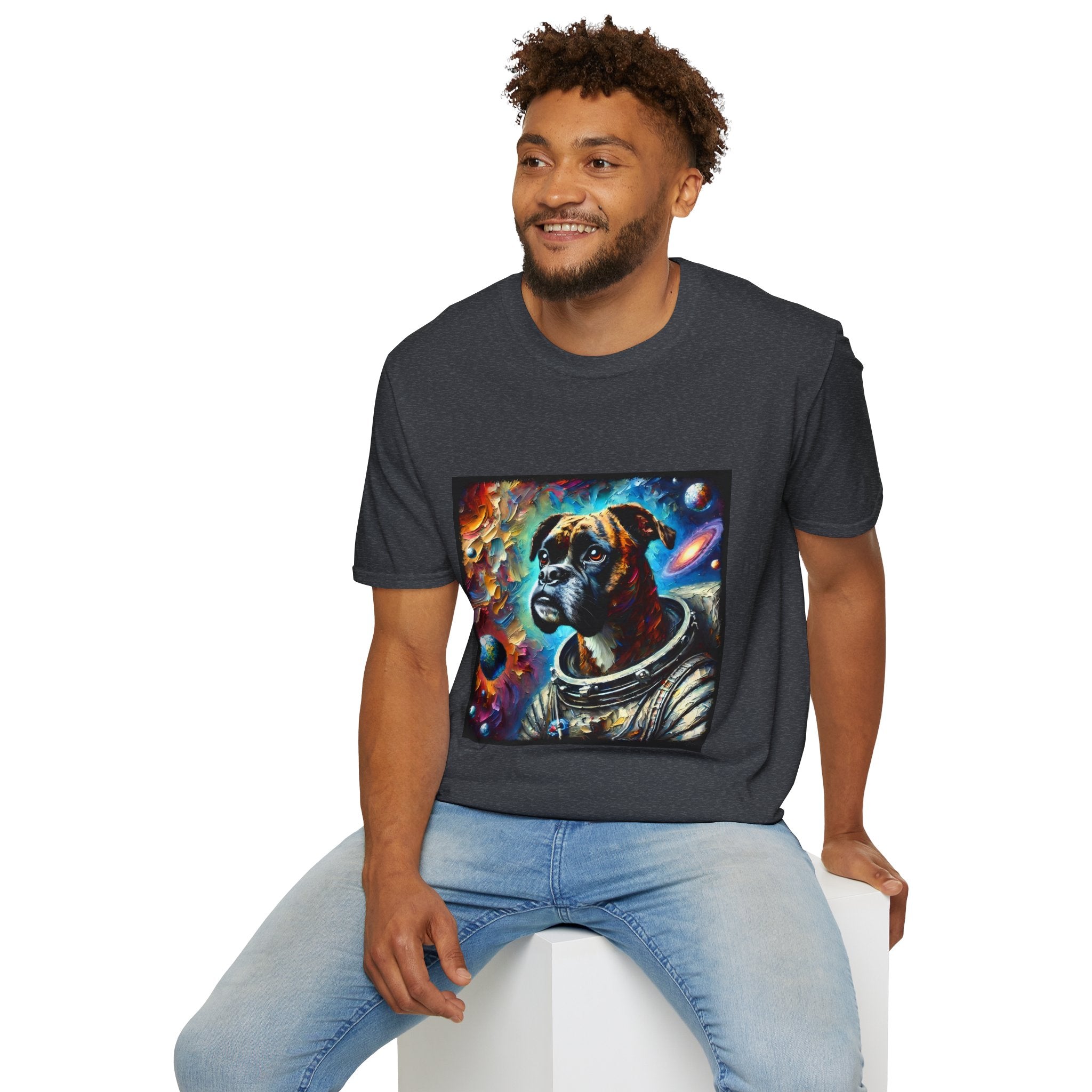Boxer Cosmic Dream | Unisex Dog T-Shirt